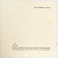 Basquiat 1982 Delta Rotterdam exhibition catalogue