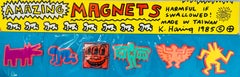 Original Keith Haring Pop Shop Magneten (Keith Haring Pop Shop 1986)