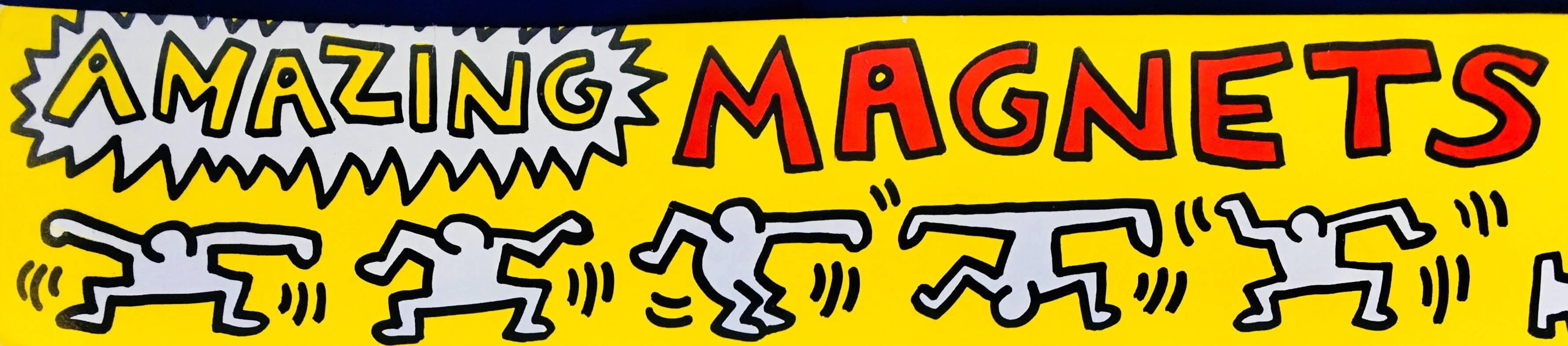 Original Keith Haring Pop Shop magnets (Keith Haring Pop Shop 1986) For Sale 3
