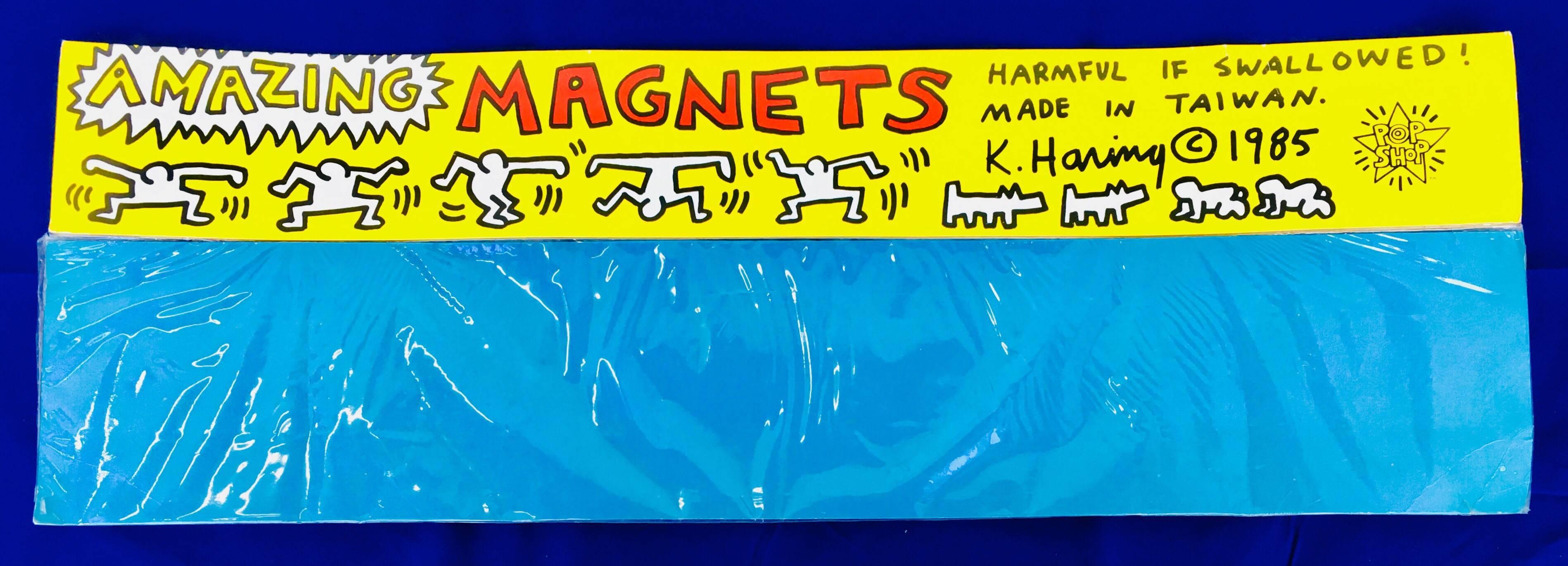 Original Keith Haring Pop Shop magnets (Keith Haring Pop Shop 1986) For Sale 5