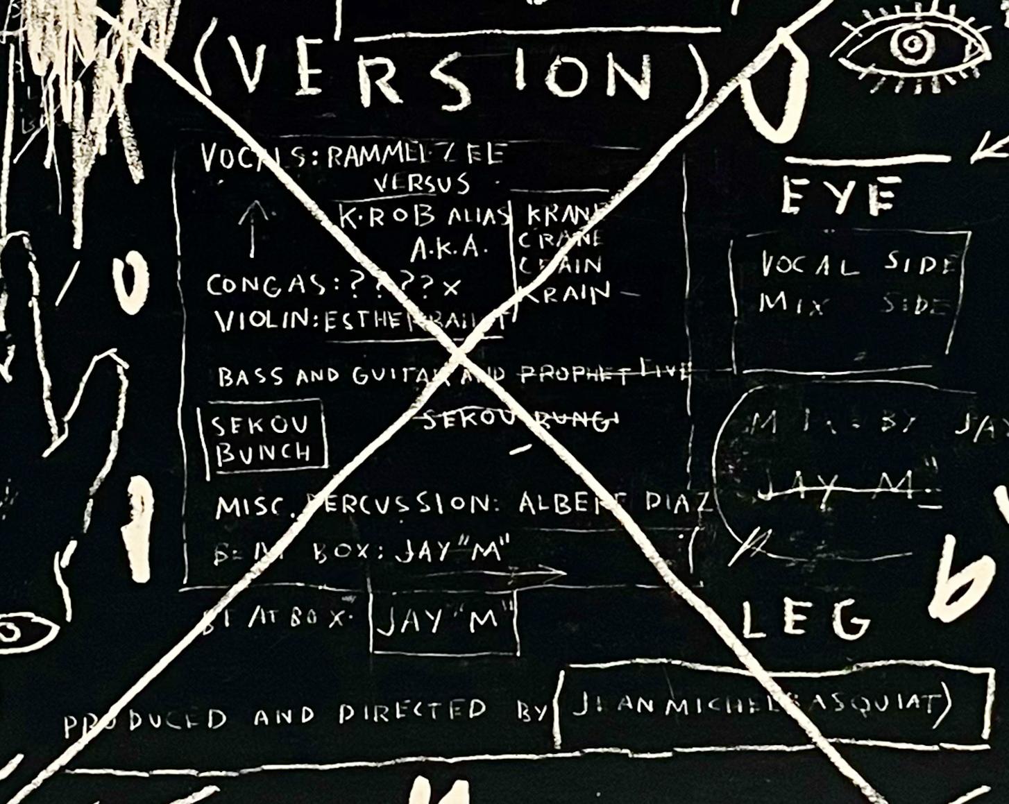 Original Basquiat Beat Bop 1983 (Basquiat Beat Bop 1ª edición) 2