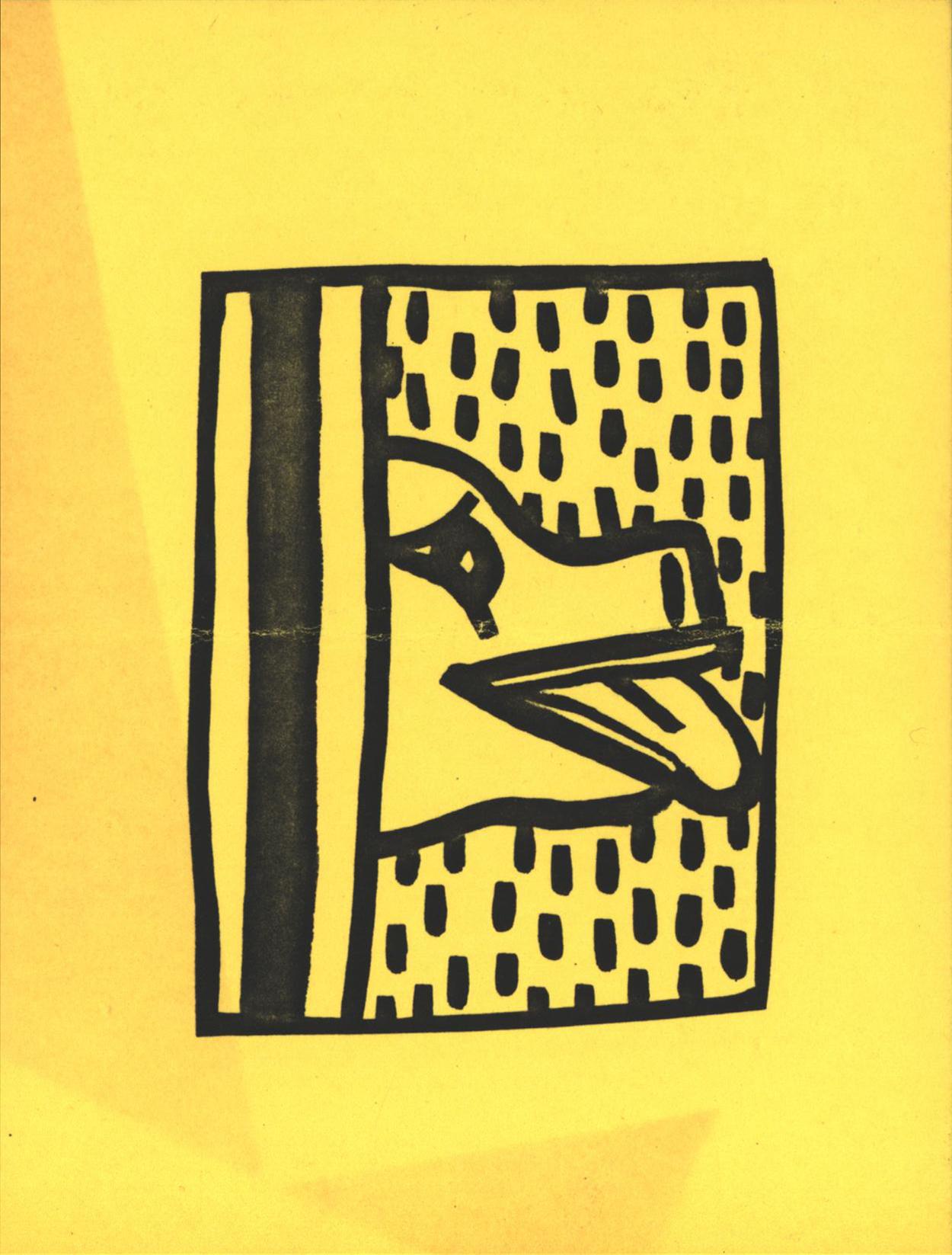 Keith Haring at P.S. 122 New York 1980 (announcement) For Sale 3