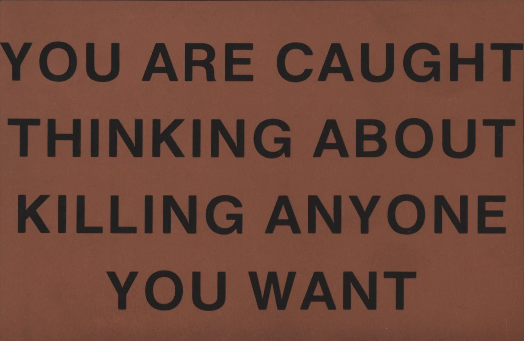 Jenny Holzer Celebrating Printed Matter, New York 1986 (annuncio) in vendita 2