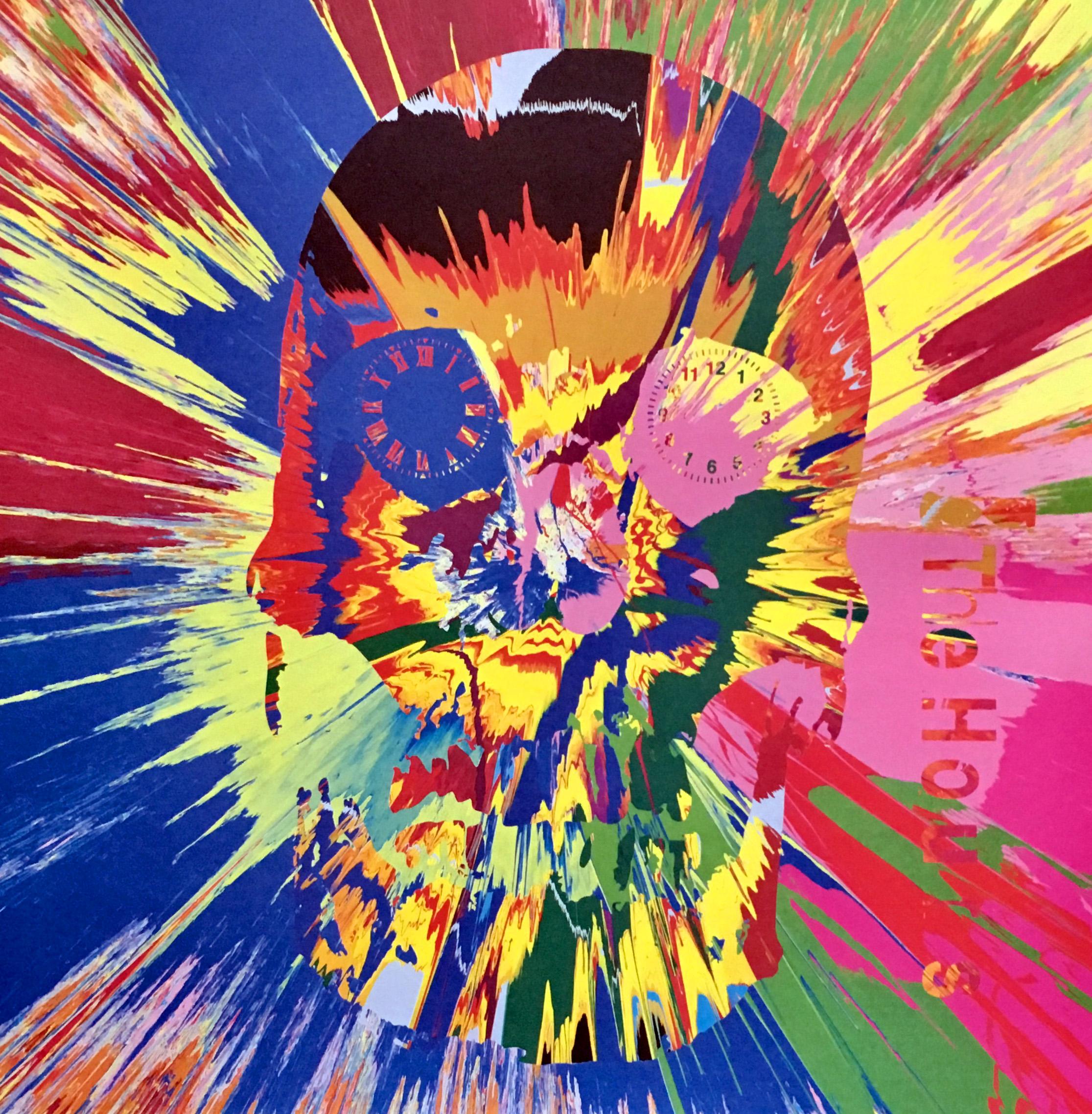 Raro arte de disco de Damien Hirst (arte de calavera de Damien Hirst) en venta 4