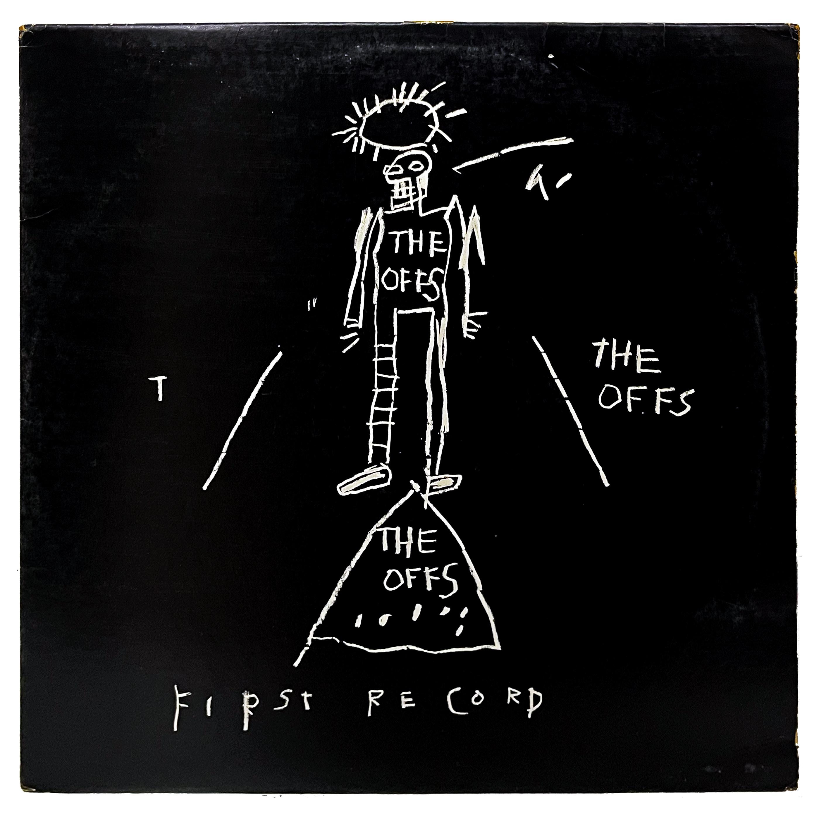 Basquiat The Offs 1984 (Couverture d'un disque de Basquiat) - Print de Jean-Michel Basquiat