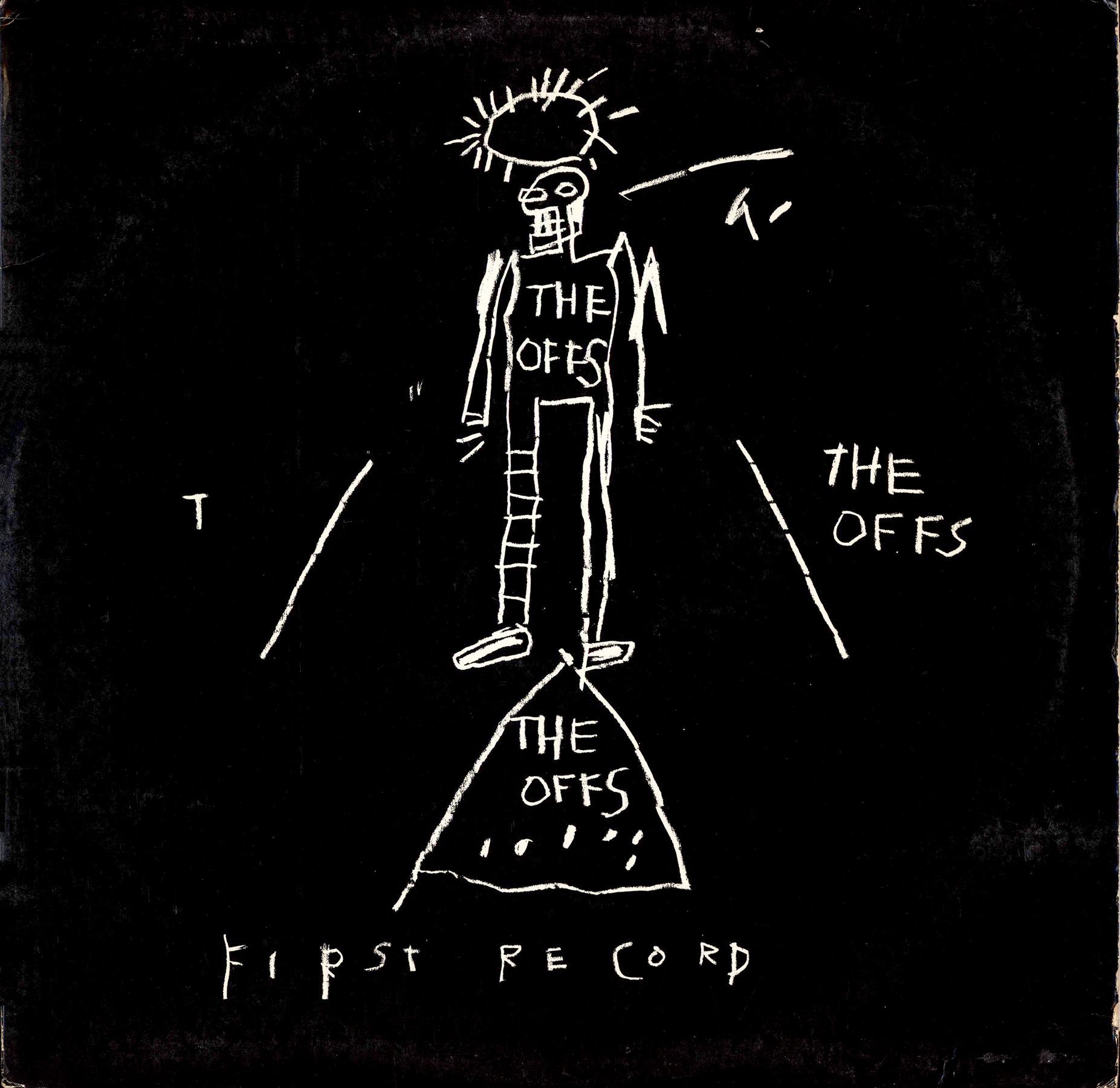 Basquiat The Offs 1984 (Couverture d'un disque de Basquiat) en vente 7