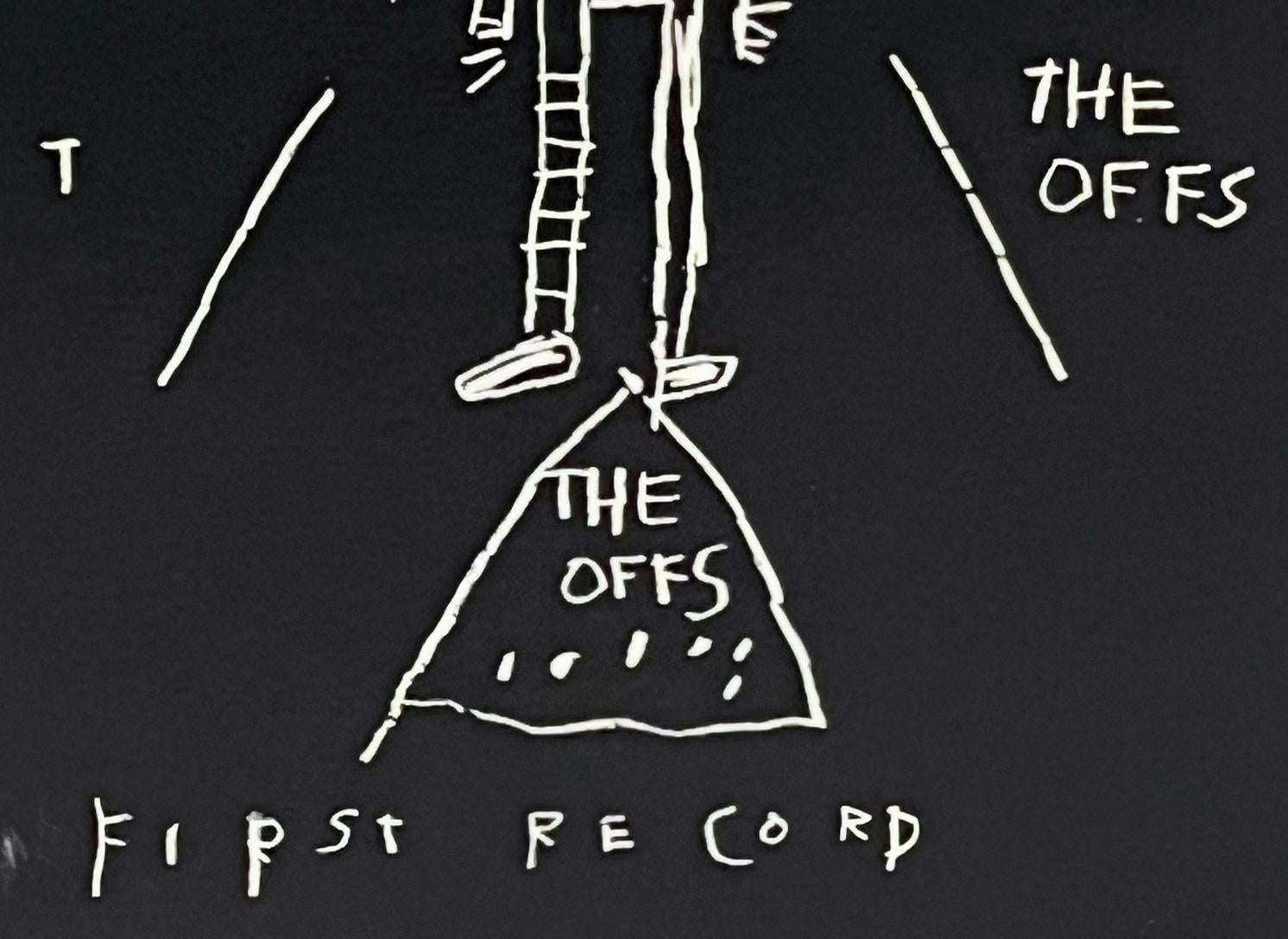 Basquiat The Offs 1984 (Couverture d'un disque de Basquiat) en vente 6