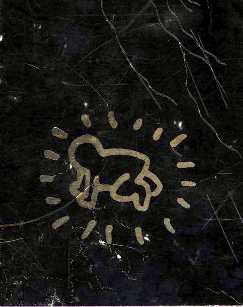 Keith Haring Crawling Baby Drawing c.1983