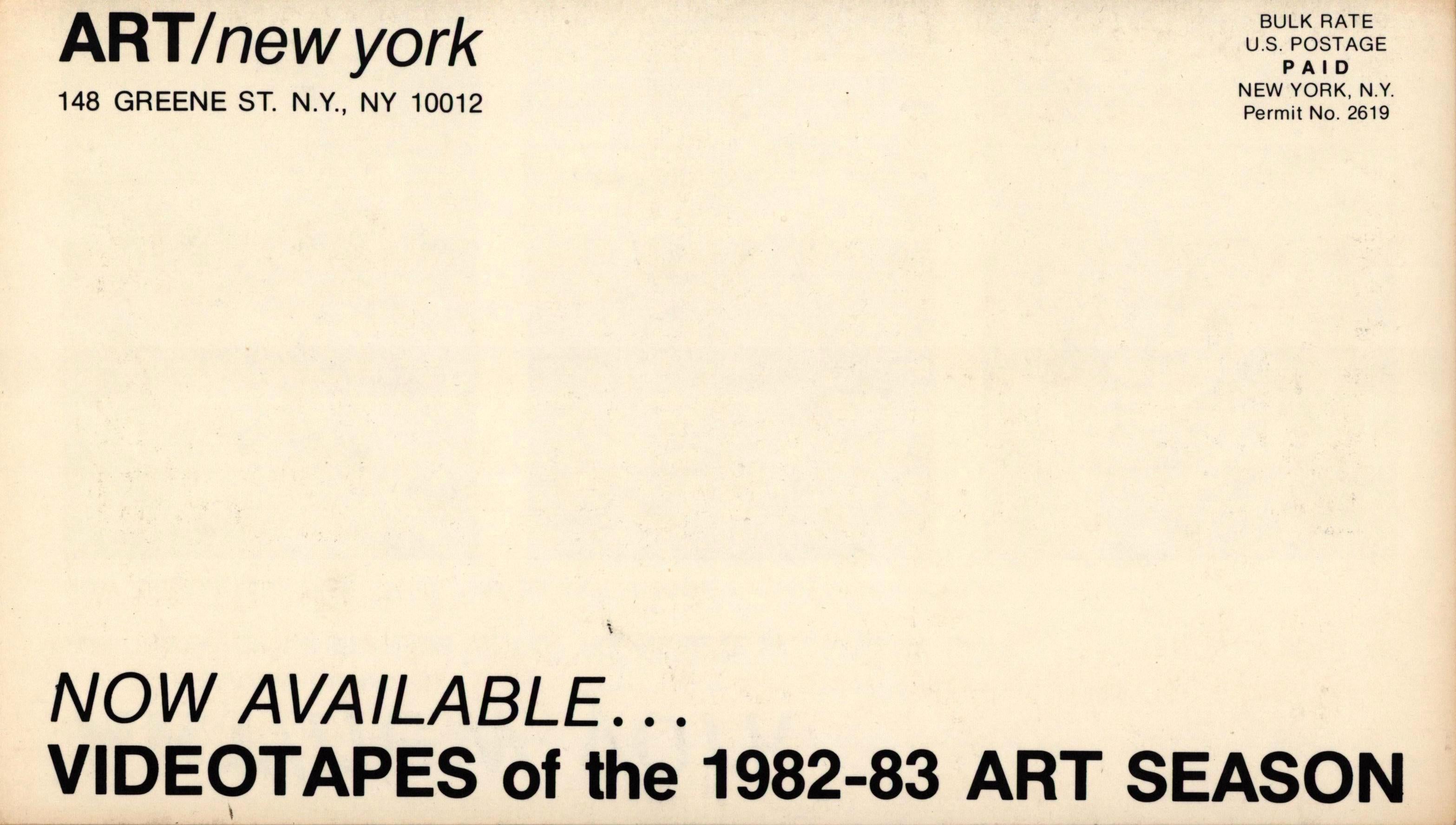 1980s Keith Haring announcement For Sale 3