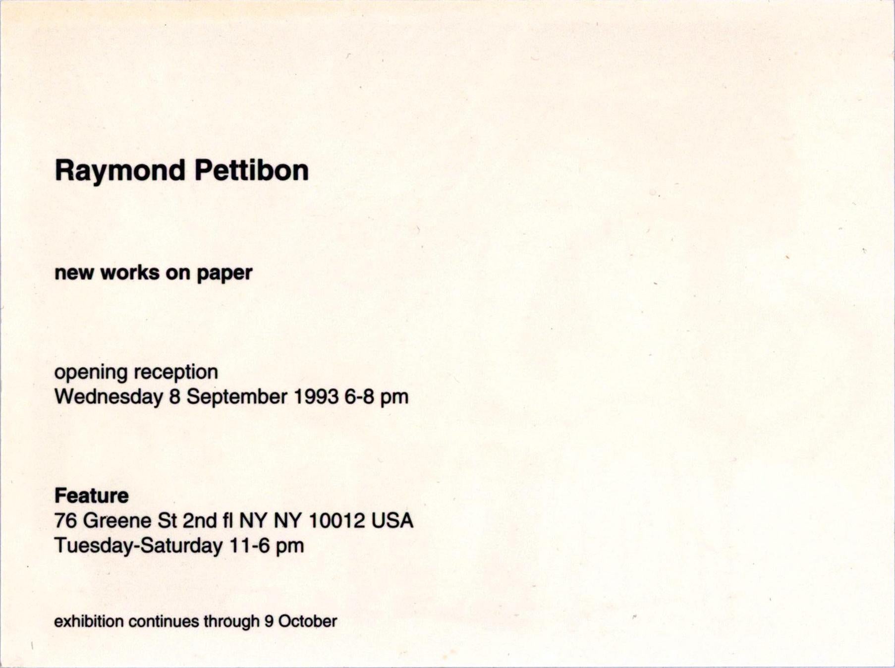 Raymond Pettibon 1993-2006 (colección de 6 anuncios) en venta 3