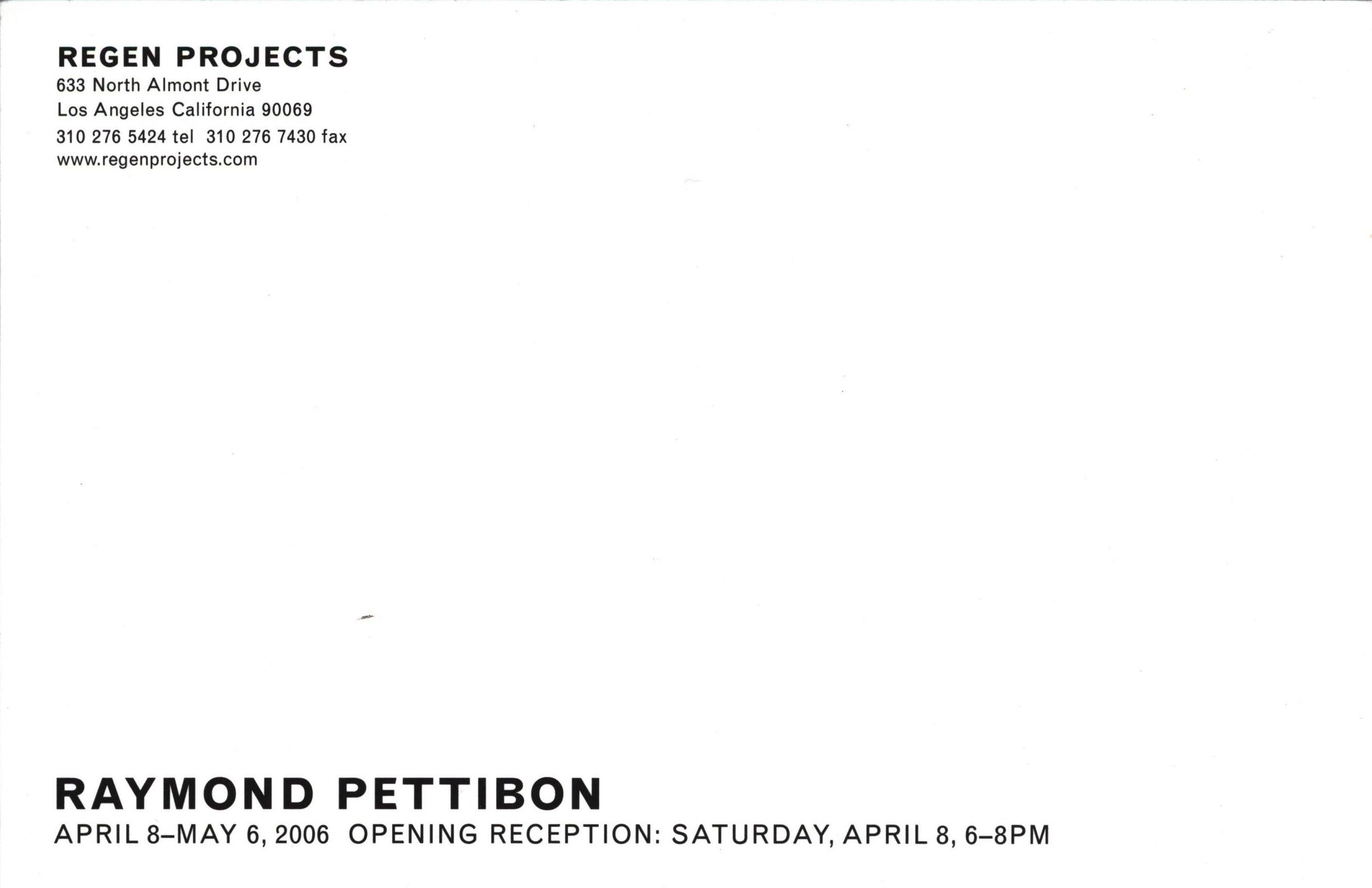 Raymond Pettibon 1993-2006 (colección de 6 anuncios) en venta 8