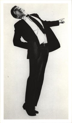 Robert Longo Men In The Cities-Ankündigung 1985