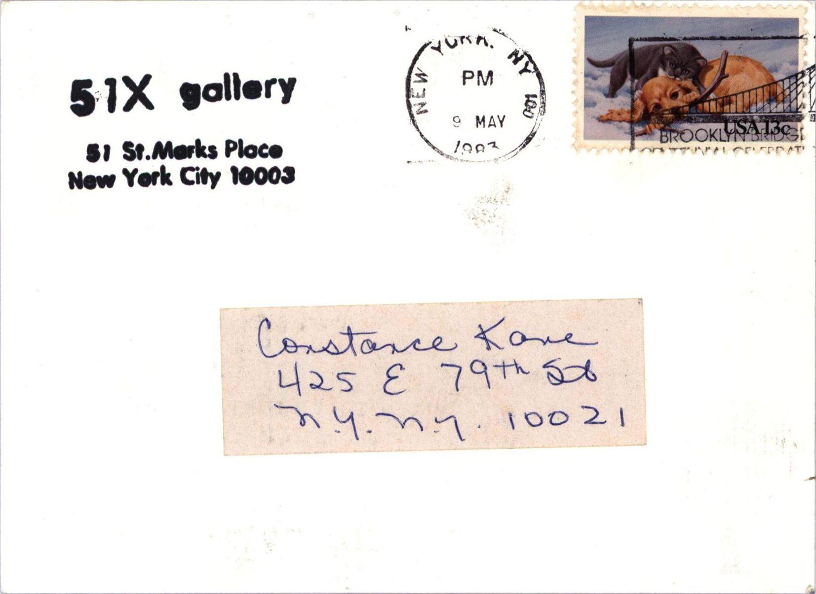 Futura New York 1988 announcement (Futura 2000 graffiti artist) For Sale 2