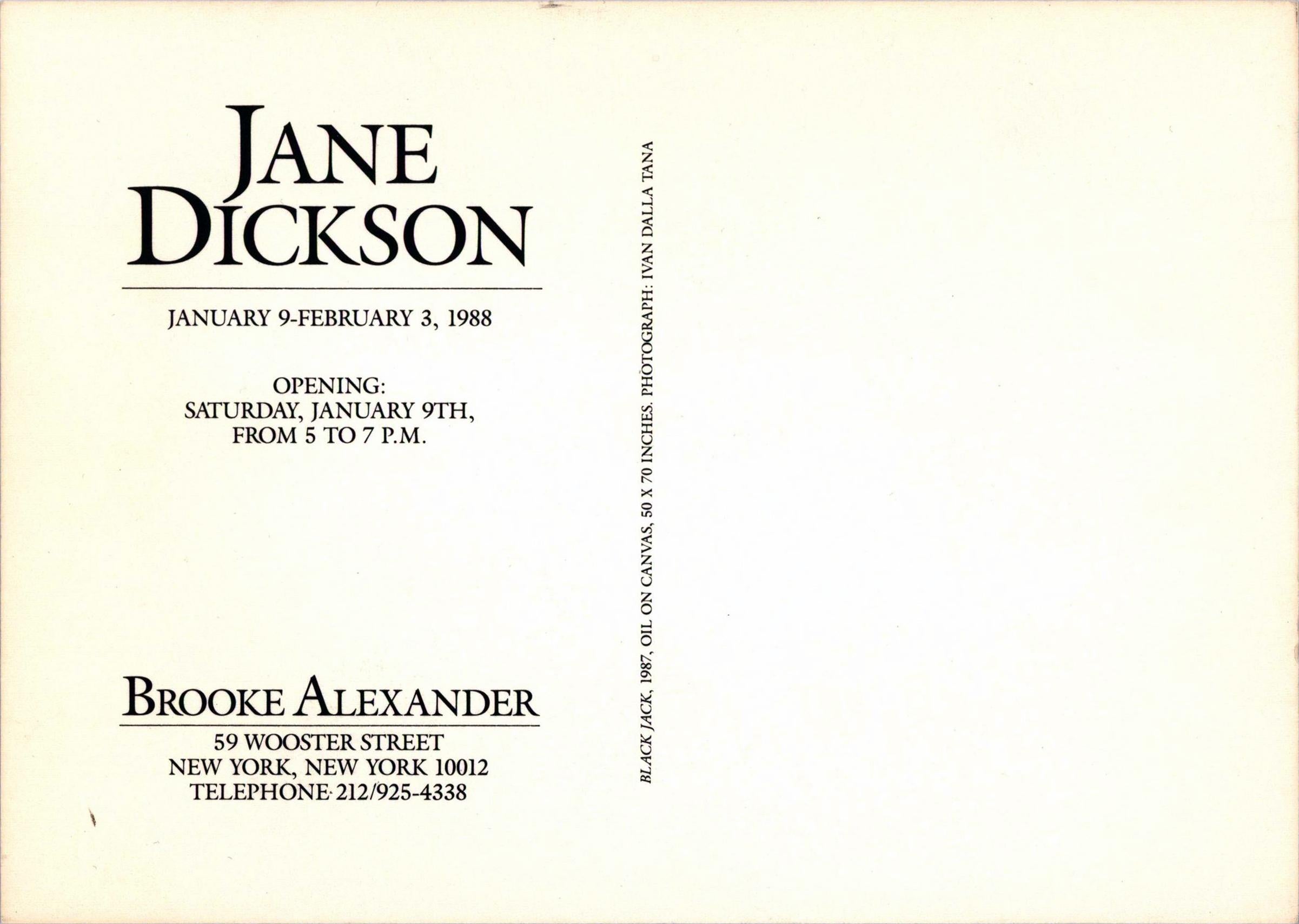 Jane Dickson Brooke Alexander 1988 (annonce) en vente 2