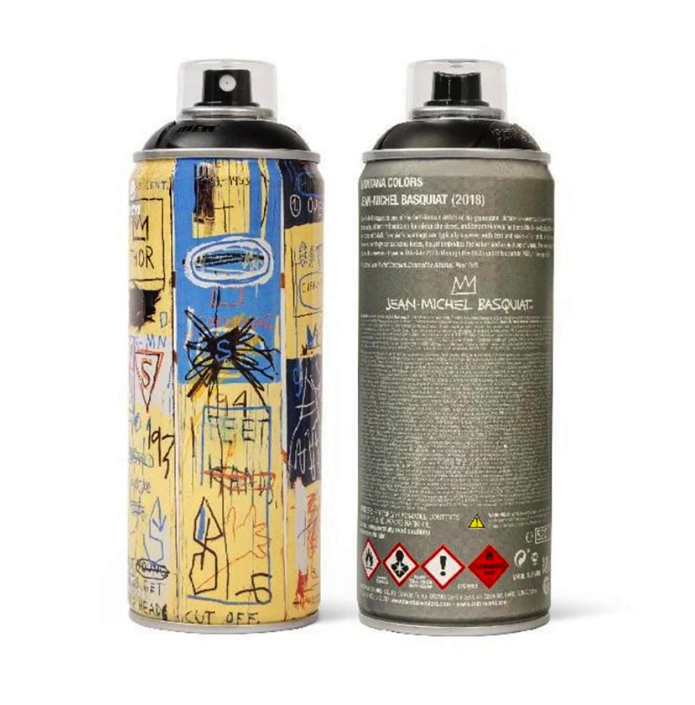 Limited edition Basquiat spray paint can - Street Art Print by Jean-Michel Basquiat