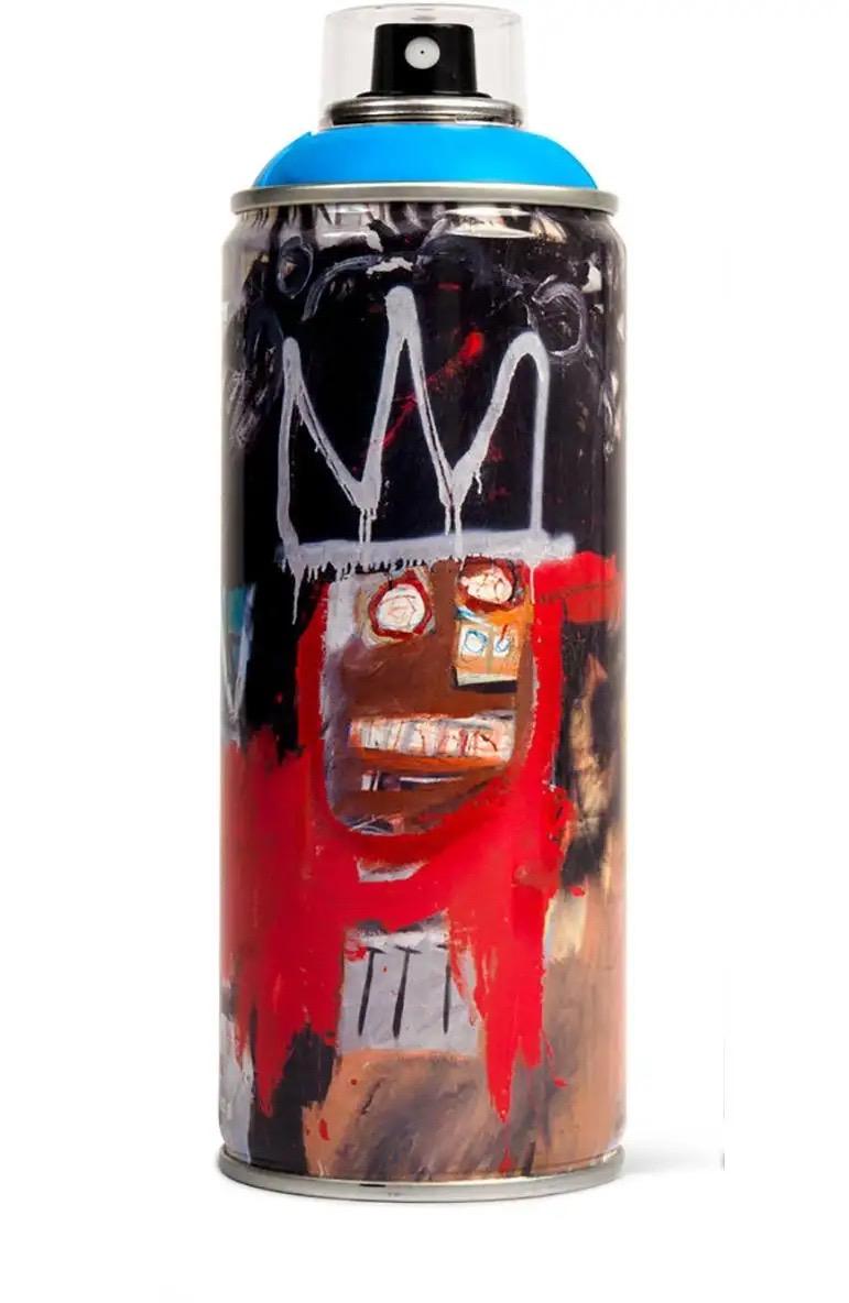 Bote de pintura en spray Jean-Michel Basquiat 2017 en venta 1