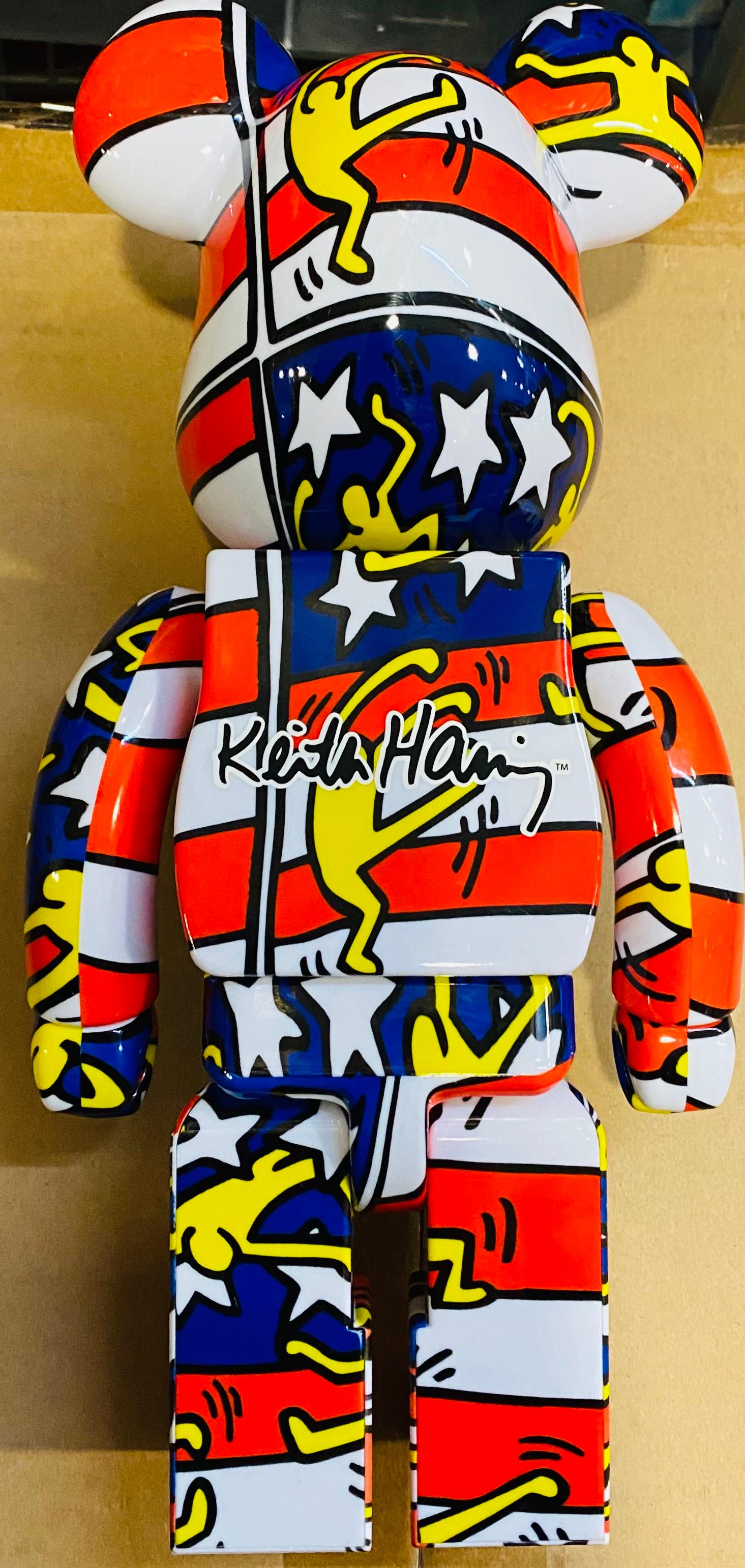 Keith Haring Bearbrick 400%  (Keith Haring BE@RBRICK) - Pop Art Print by (after) Keith Haring