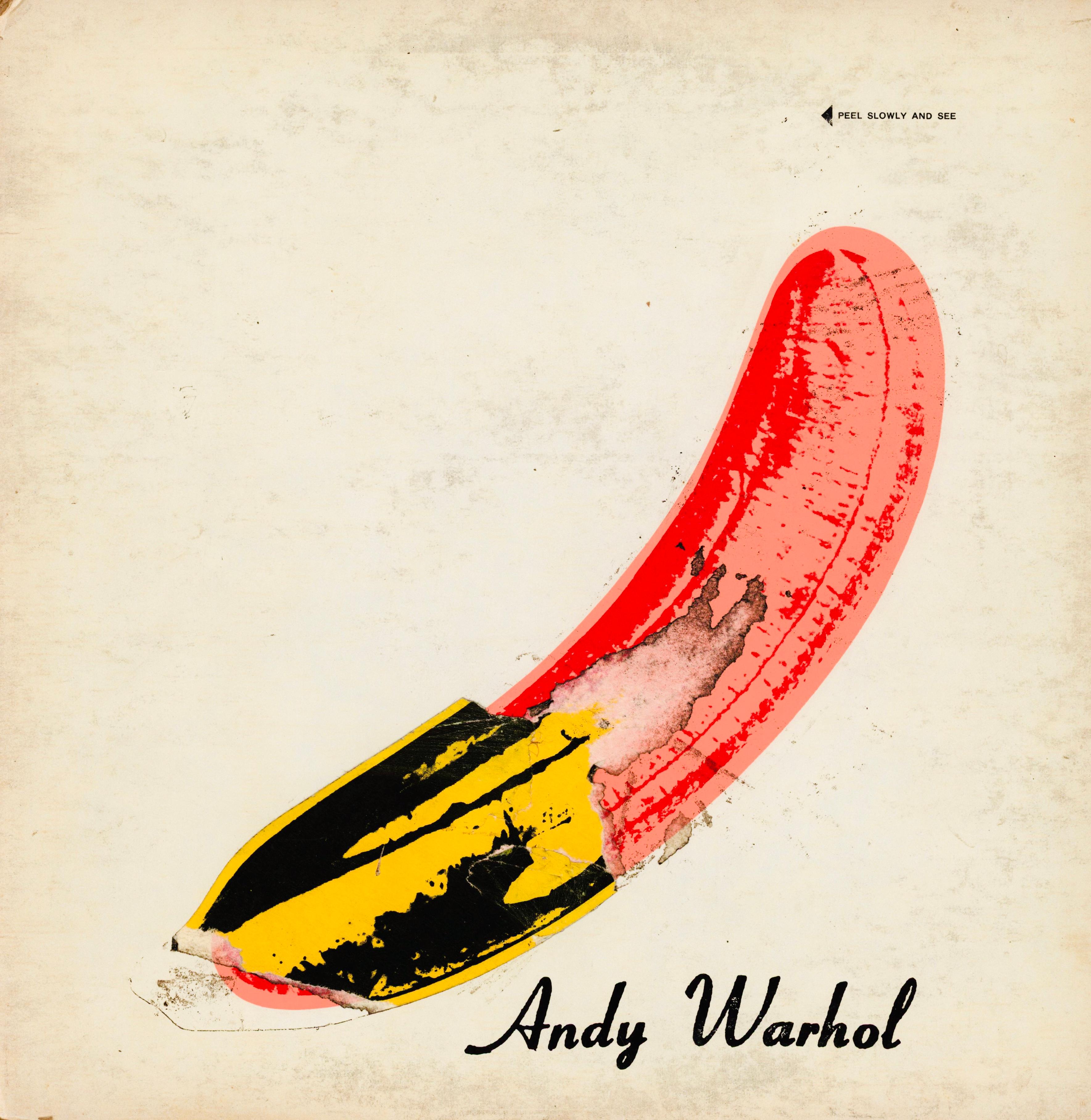 Andy Warhol Banana: Nico & The Velvet Underground Vinyl Record (set di 4 opere) in vendita 2