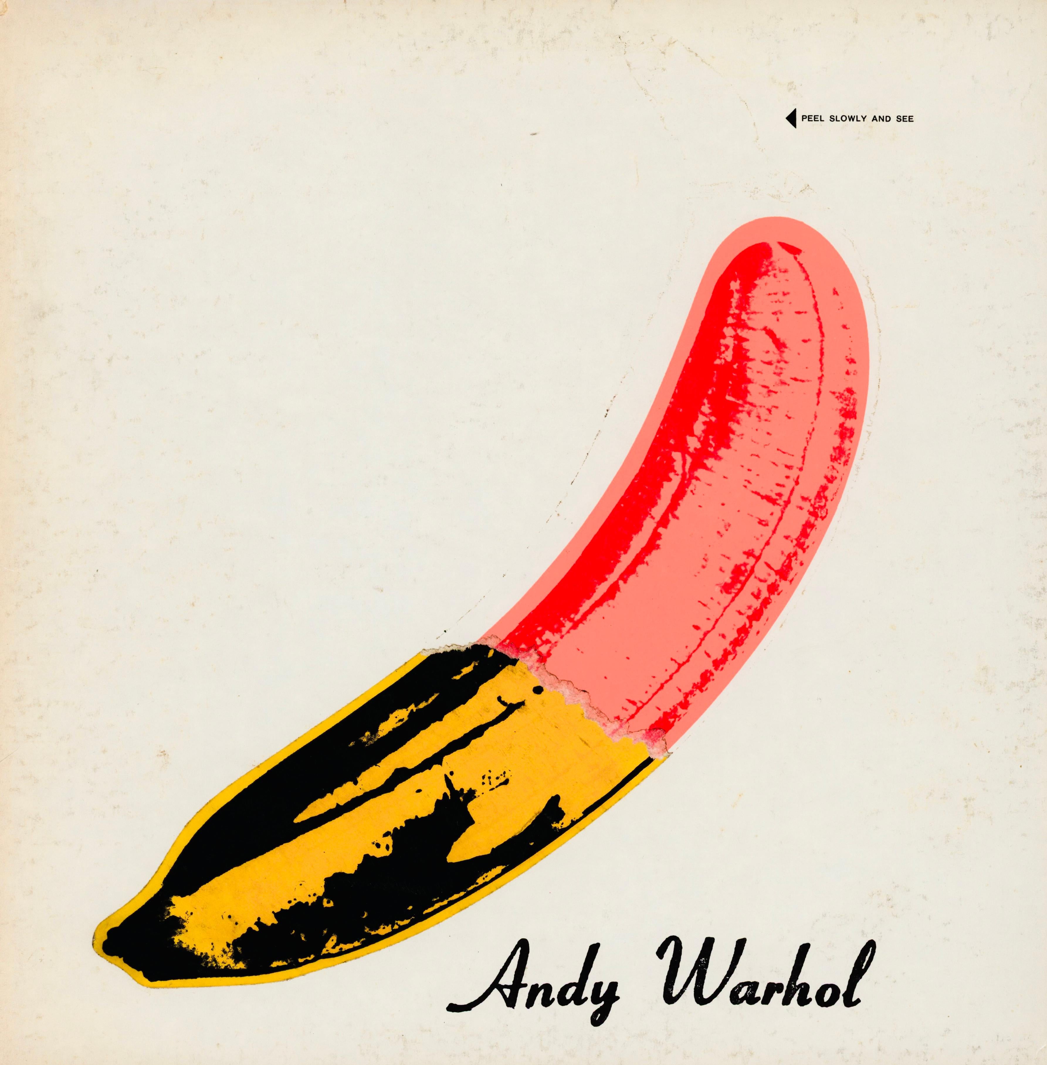Andy Warhol Banana: Nico & The Velvet Underground Vinyl Record (set di 4 opere) in vendita 3