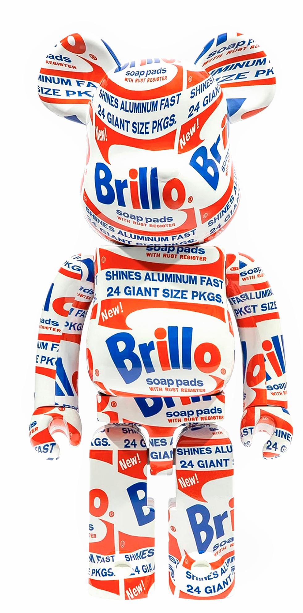 Andy Warhol Bearbrick 400% set of 4 (Warhol Be@rbrick) For Sale 1