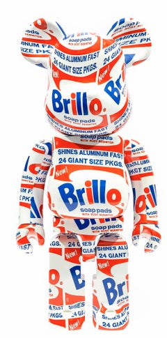 Andy Warhol Bearbrick 400% set of 4 (Warhol Be@rbrick)