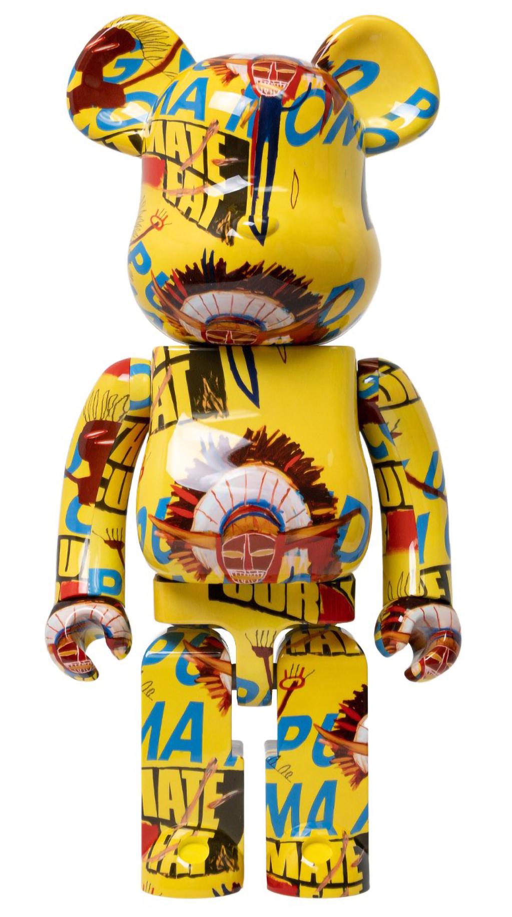 Andy Warhol Basquiat 1000 % BE@RBRICK Figure (Warhol Basquiat Bearbrick)