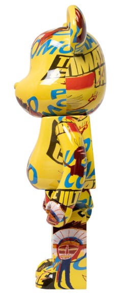 Andy Warhol Basquiat 1000% BE@RBRICK Figure (Warhol Basquiat Bearbrick)