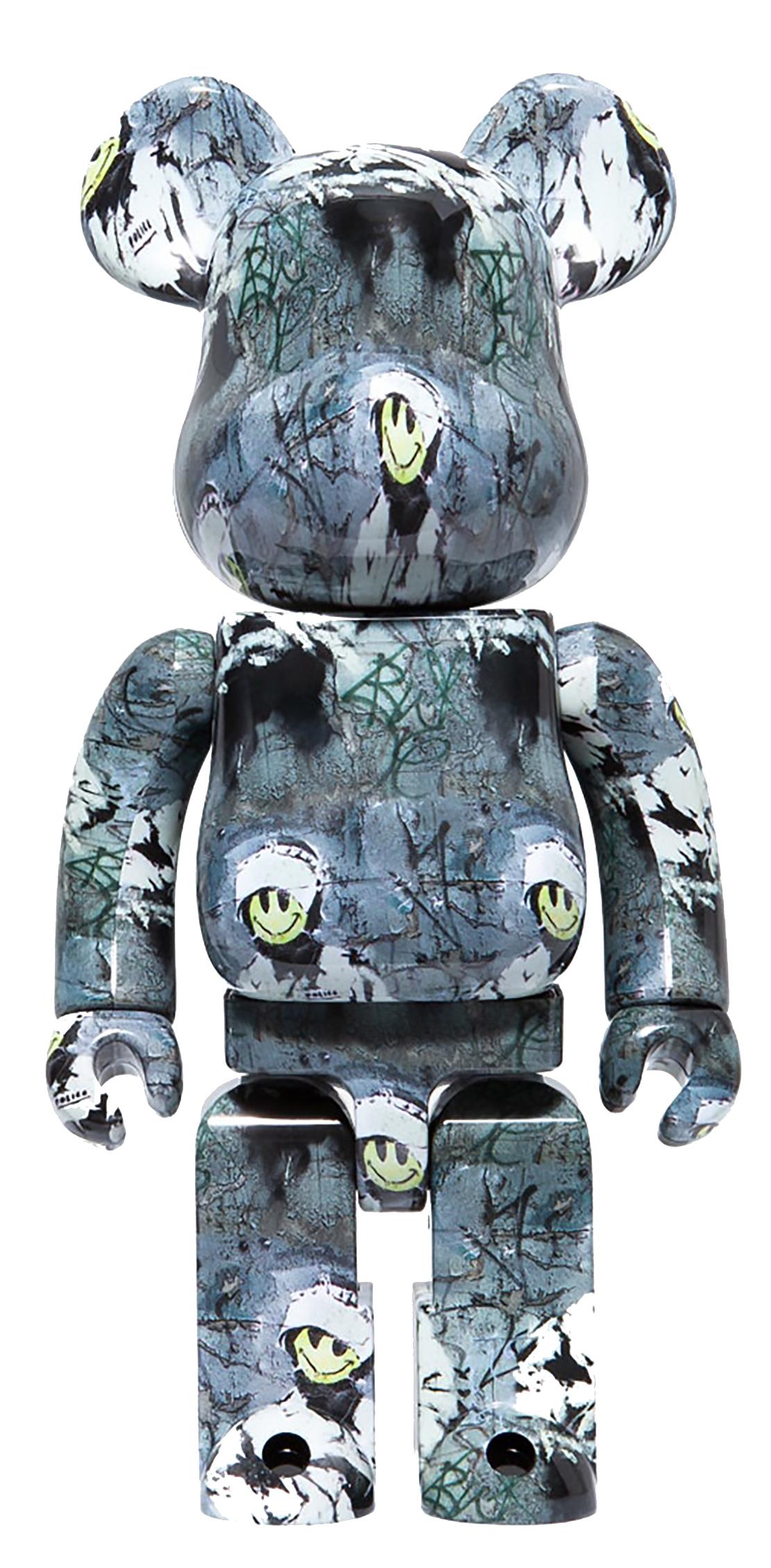 Policía antidisturbios Bearbrick 400  & 100% (Policía antidisturbios BE@RBRICK) - Print Arte pop de Banksy