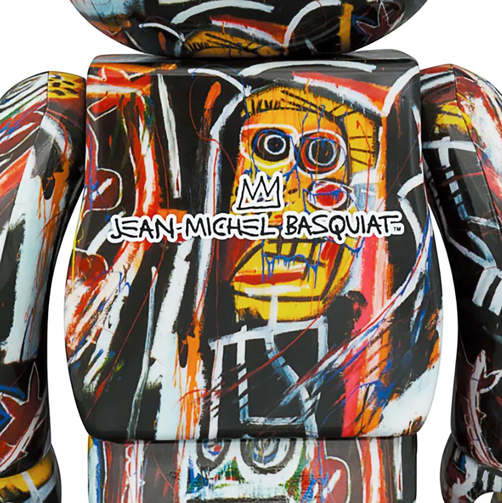 Basquiat Bearbrick 400 % et 100 % jouet d'art (Basquiat Be@rbrick) - Pop Art Art par Jean-Michel Basquiat