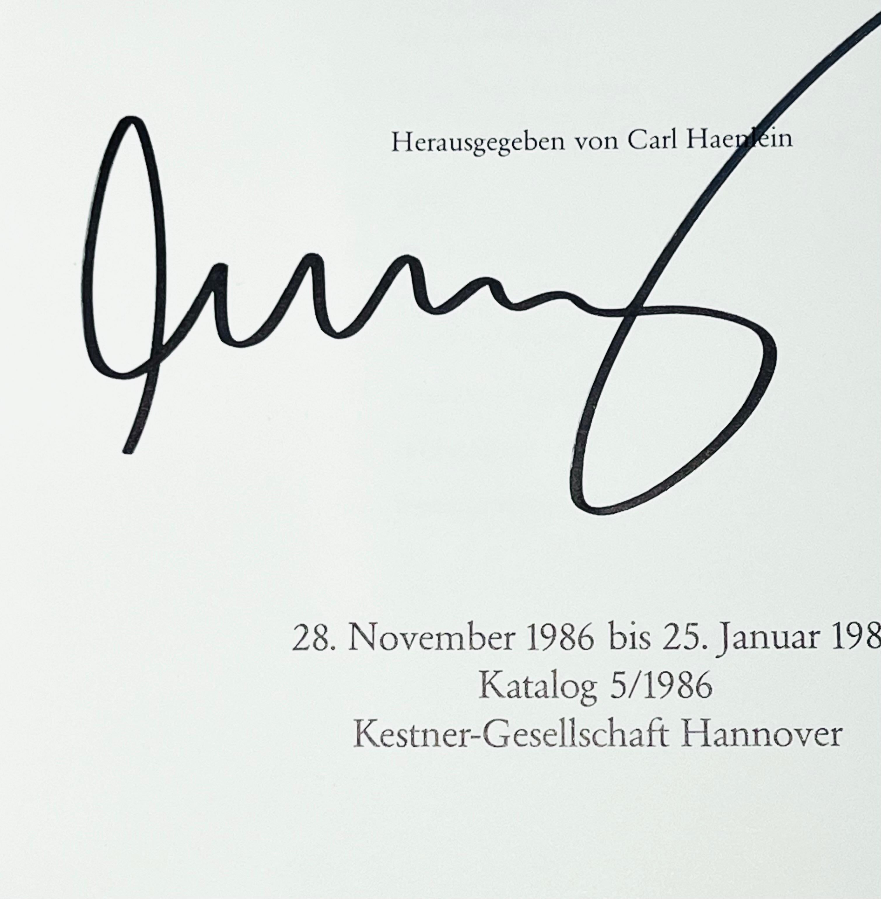 SIGNIERT BASQUIAT Kestner-Gesellschaft Ausstellungskatalog 1986 im Angebot 12