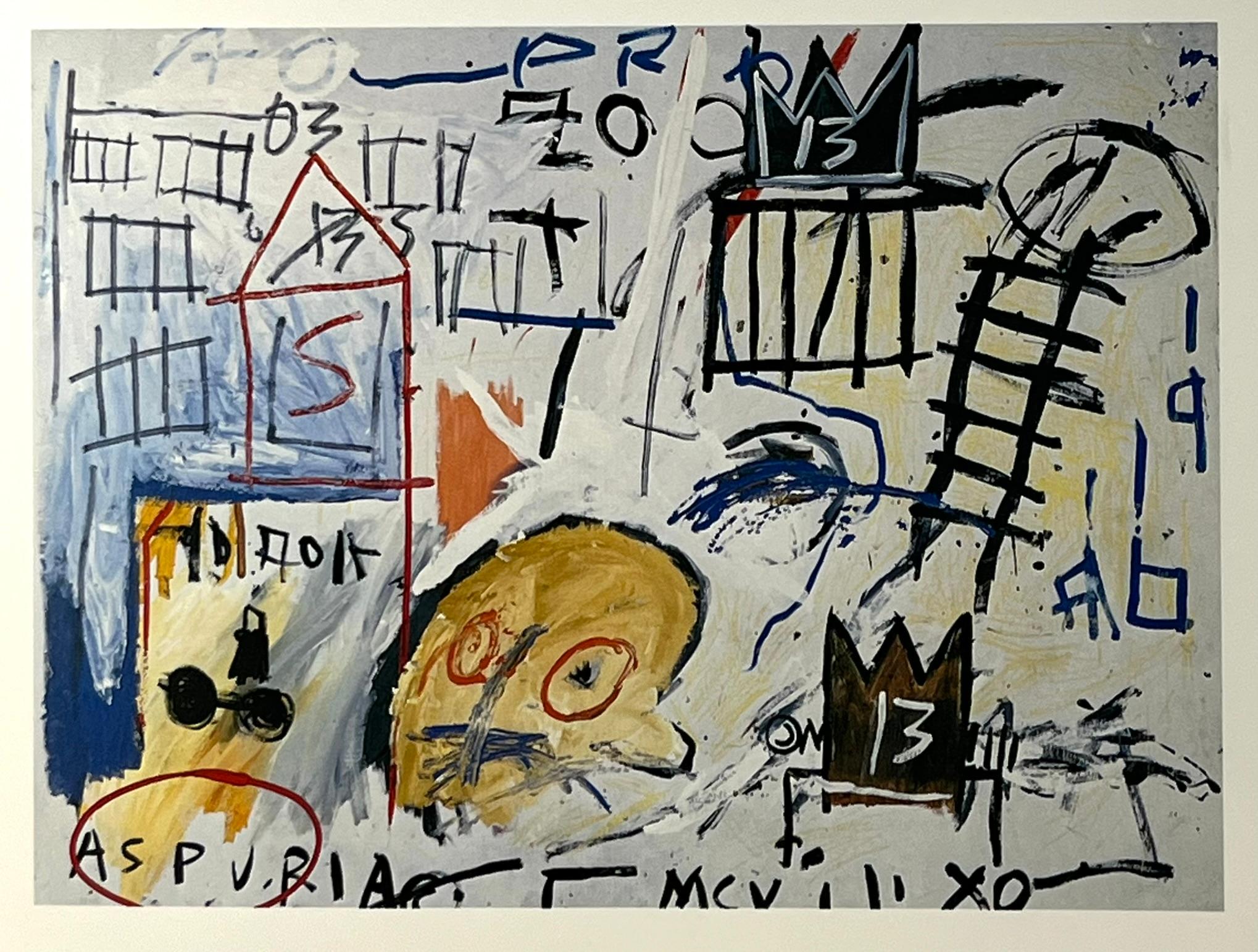 SIGNIERT BASQUIAT Kestner-Gesellschaft Ausstellungskatalog 1986 im Angebot 5