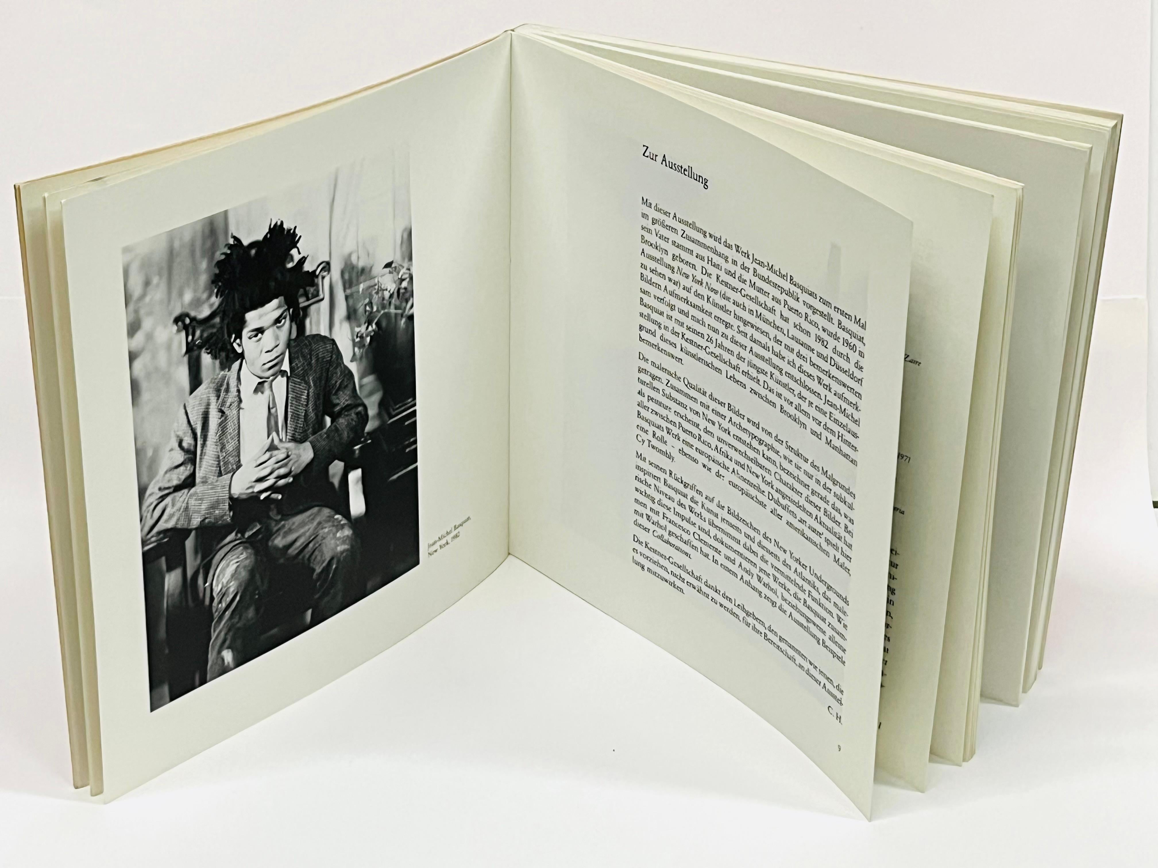SIGNIERT BASQUIAT Kestner-Gesellschaft Ausstellungskatalog 1986 im Angebot 9