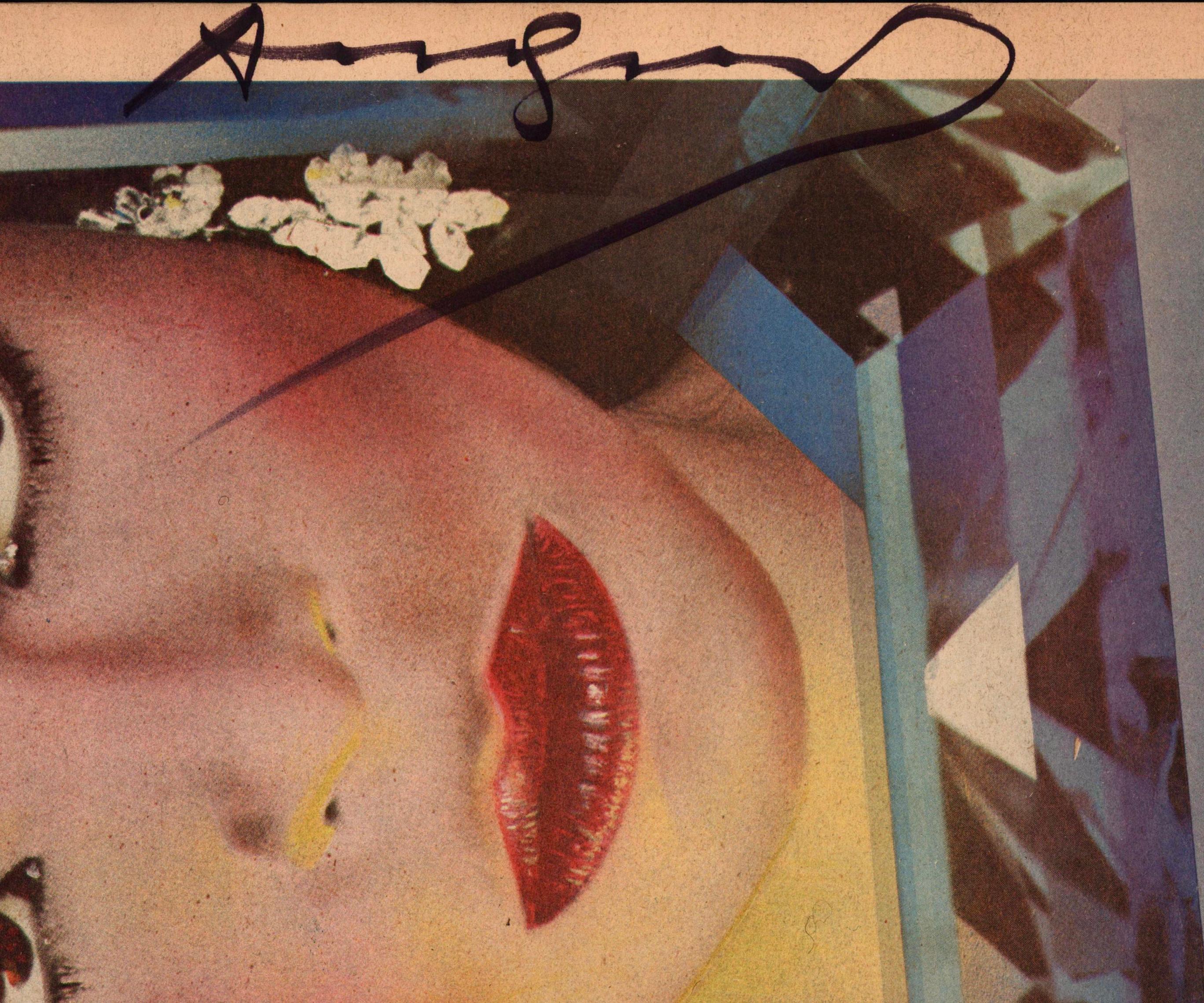 Revista de entrevistas firmada por Andy Warhol (Andy Warhol Bianca Jagger) en venta 2