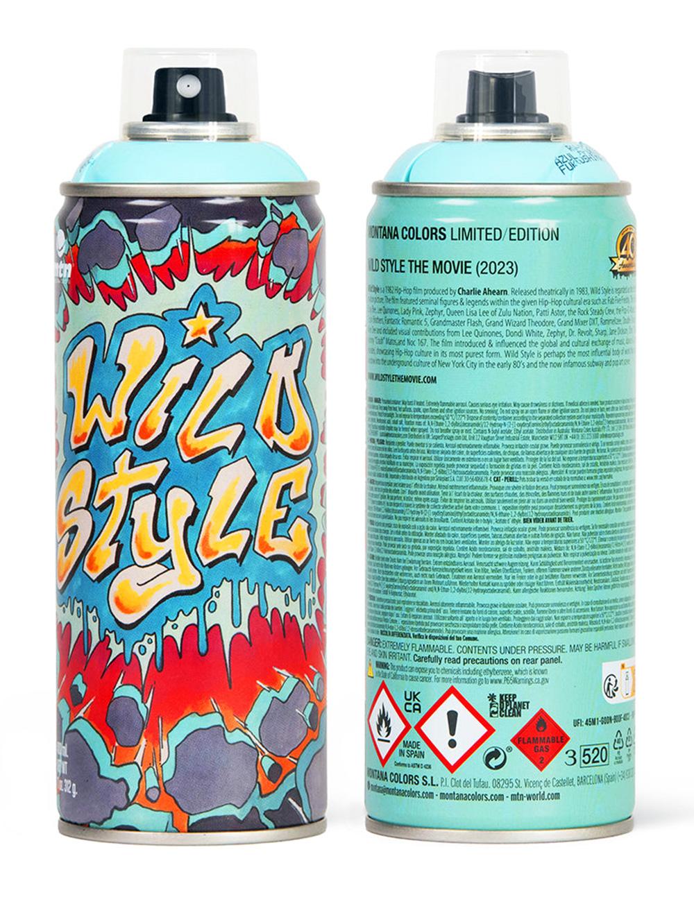 Édition limitée Wild Style Spray Can - Art urbain Art par Charlie Ahearn 