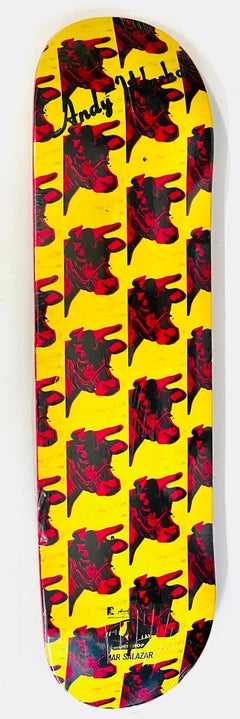 Andy Warhol Cow Skate Deck 2010
