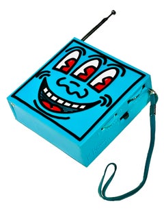 Vintage Keith Haring Pop Shop radio 1985 (Keith Haring Pop Shop 1985)