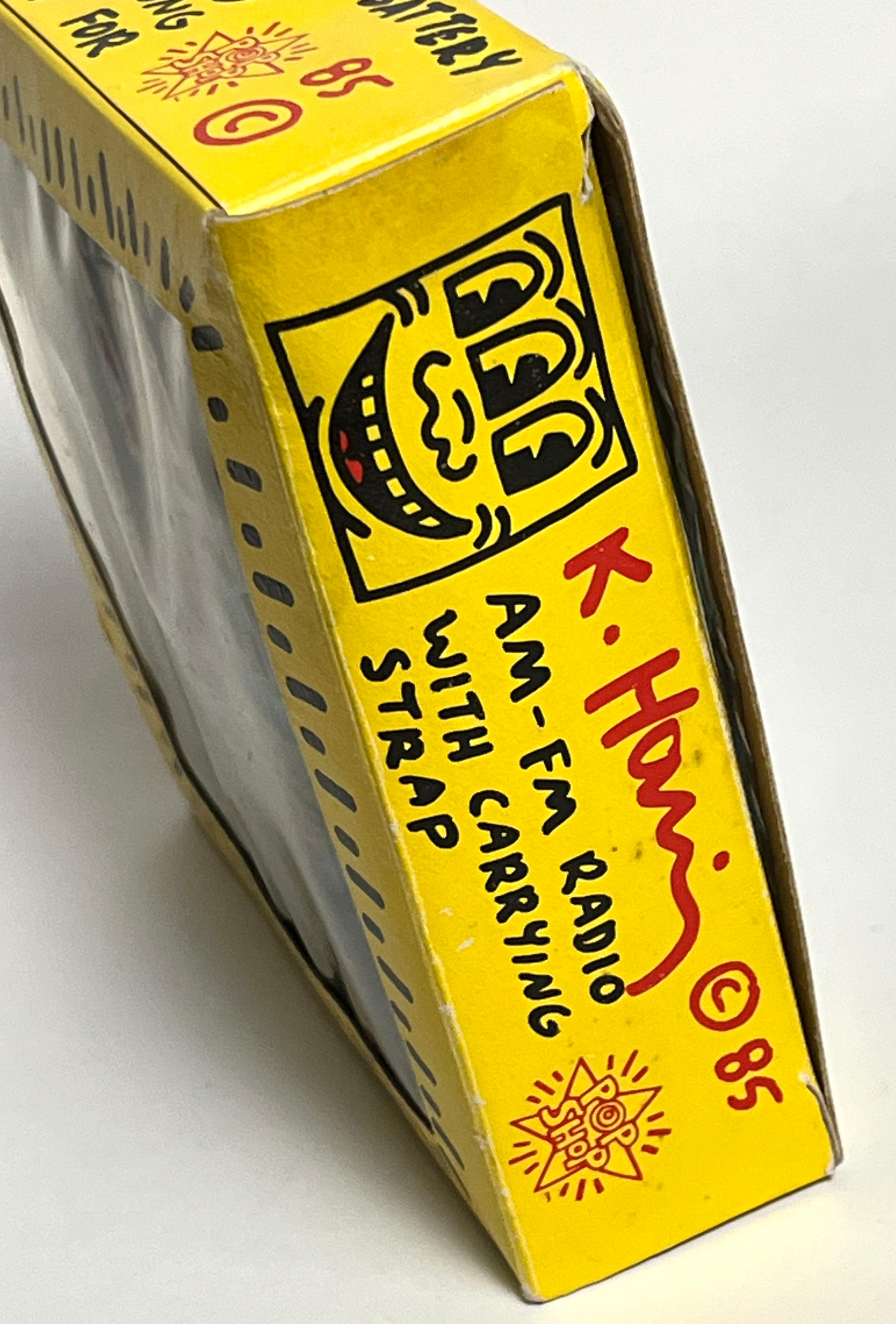Keith Haring Pop Shop radio 1985 (Keith Haring Pop Shop 1985) For Sale 5