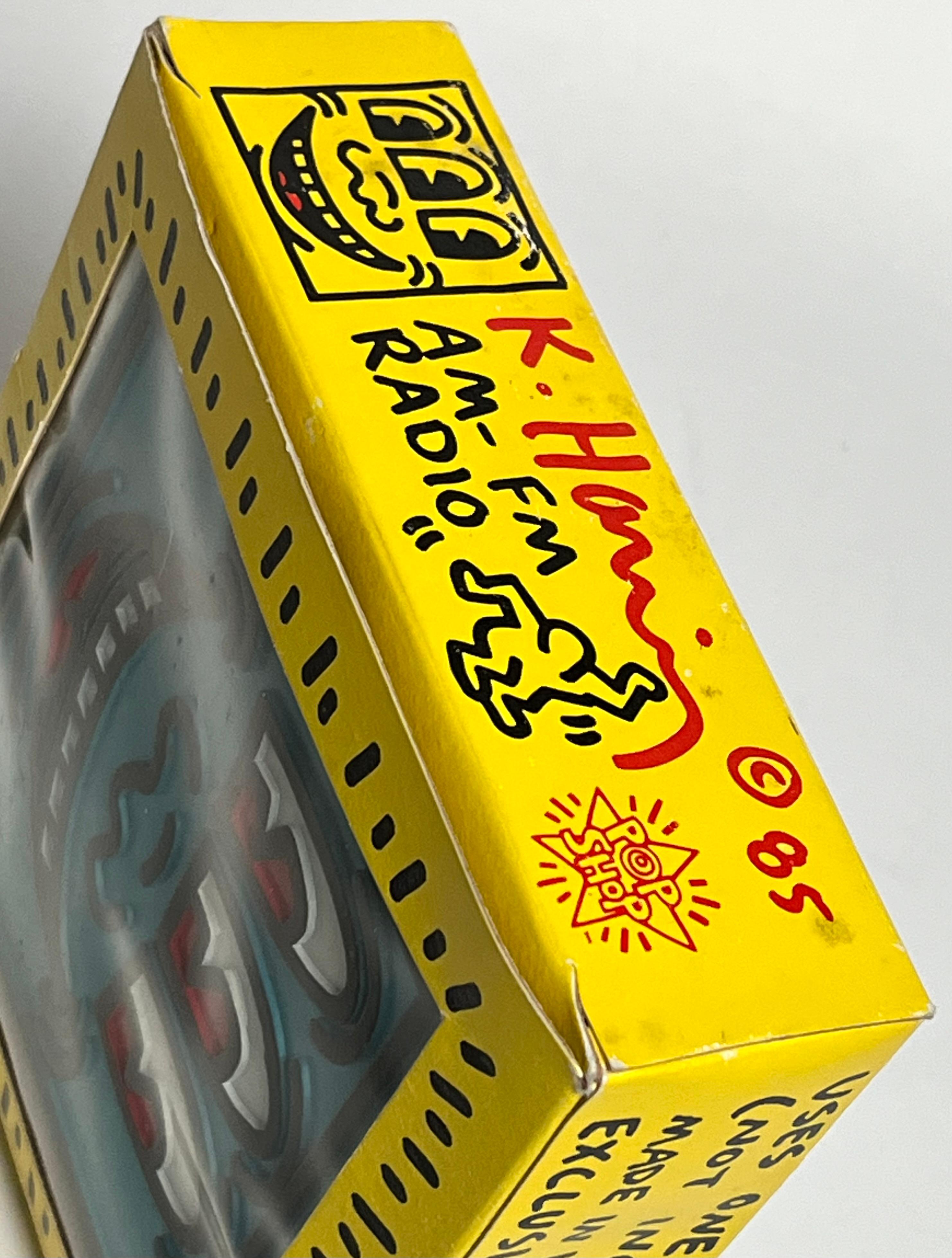 Keith Haring Pop Shop radio 1985 (Keith Haring Pop Shop 1985) For Sale 7