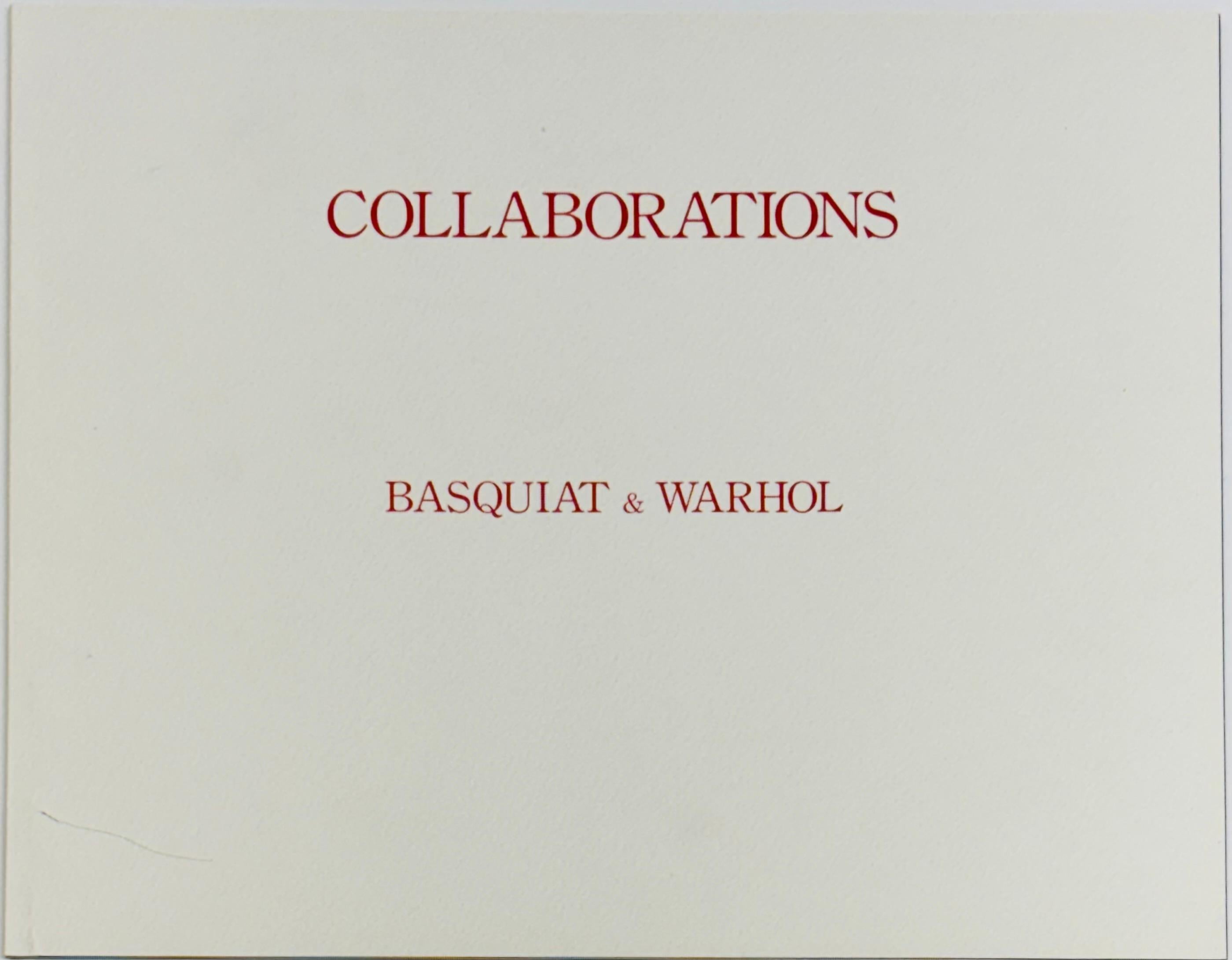 Basquiat Andy Warhol Collaboration catalogue Akira Ikeda Gallery - Pop Art Art par Jean-Michel Basquiat