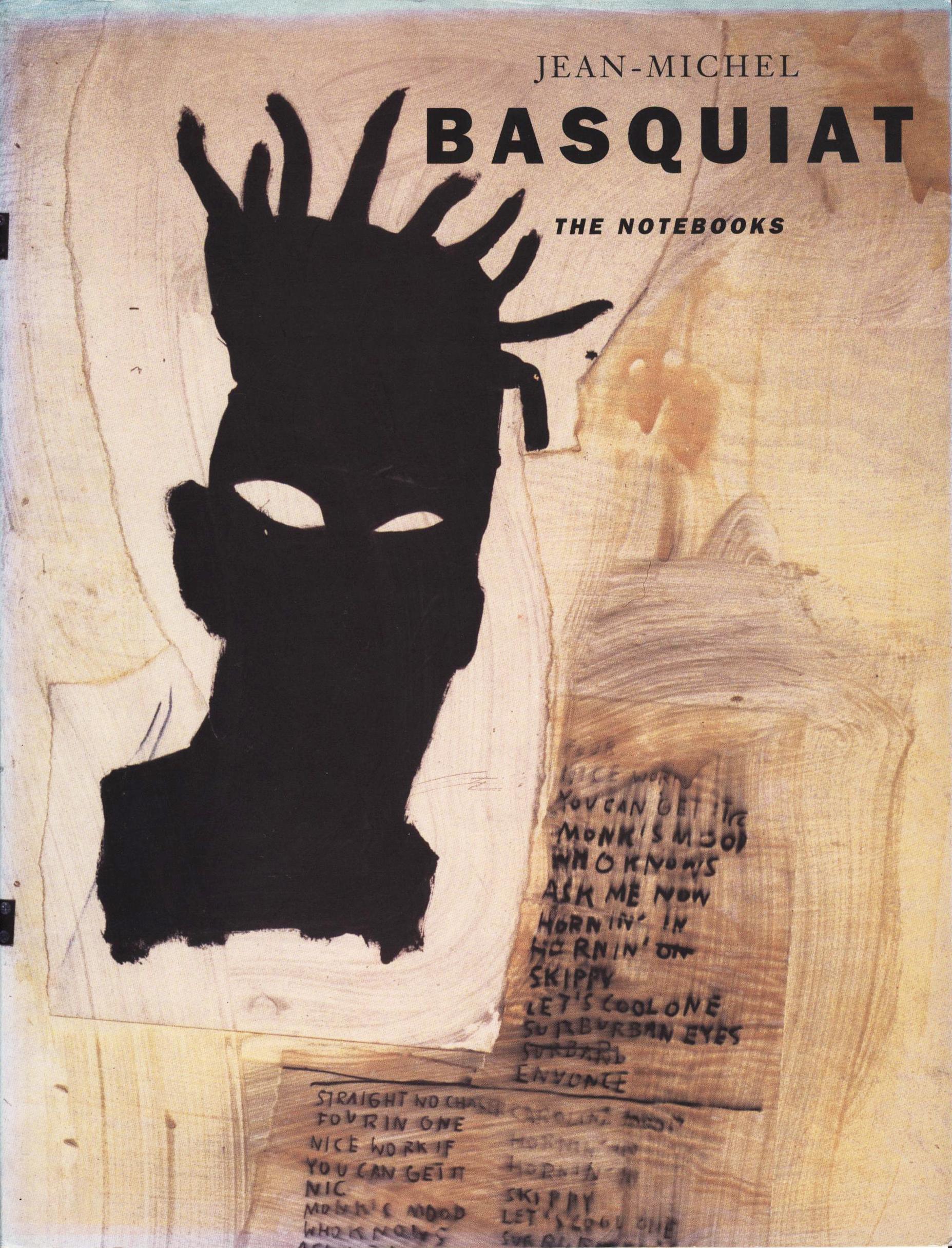 Jean-Michel Basquiat The Notebooks 1993 (catalogue):
A comprehensive pictorial overview of the history of Basquiat's notebooks. The early 1990's first edition featuring an introduction by Henry Geldzahler and essays by Jeffrey Deitch among