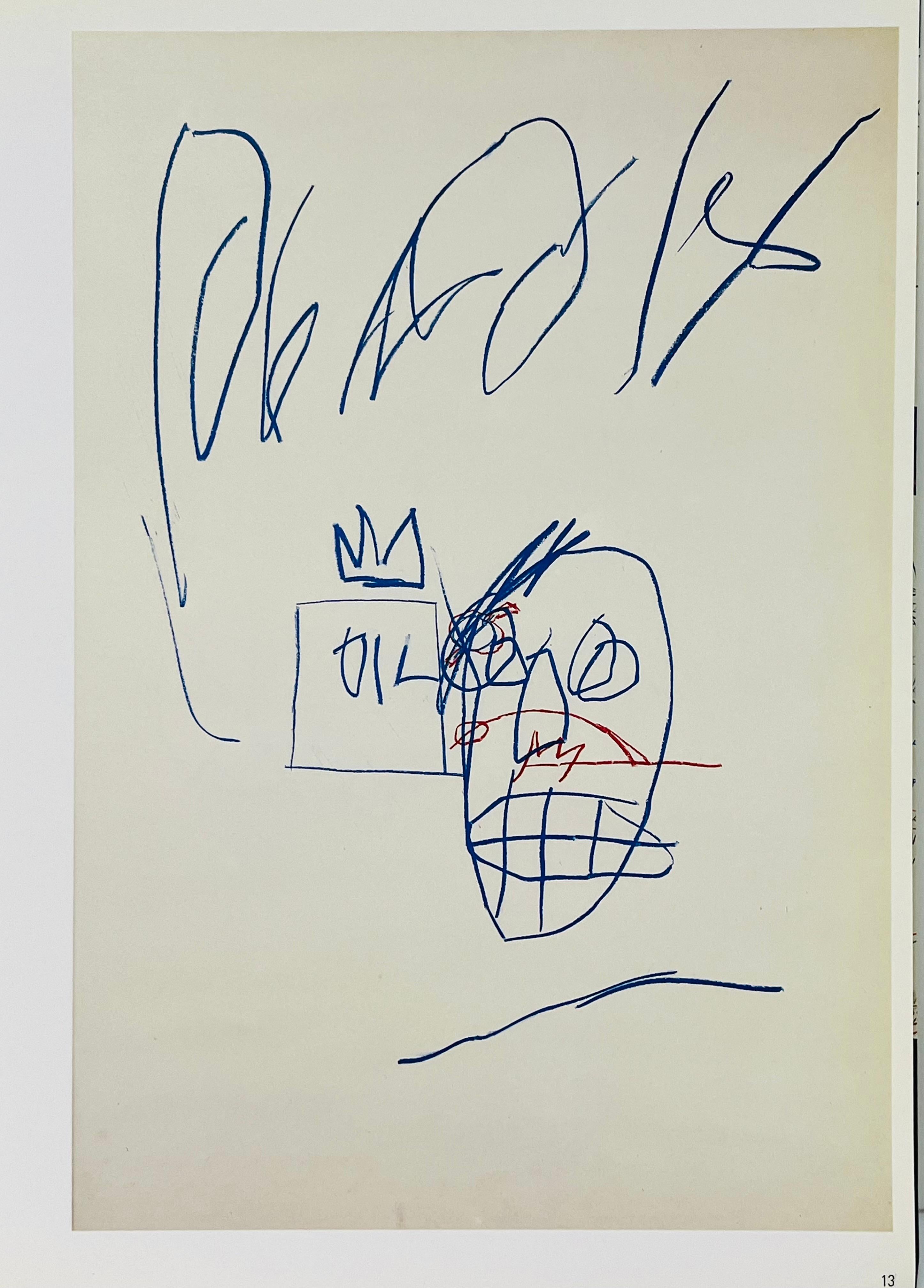 Basquiat Navarra Works on Paper Catalog (Five Cents) For Sale 6