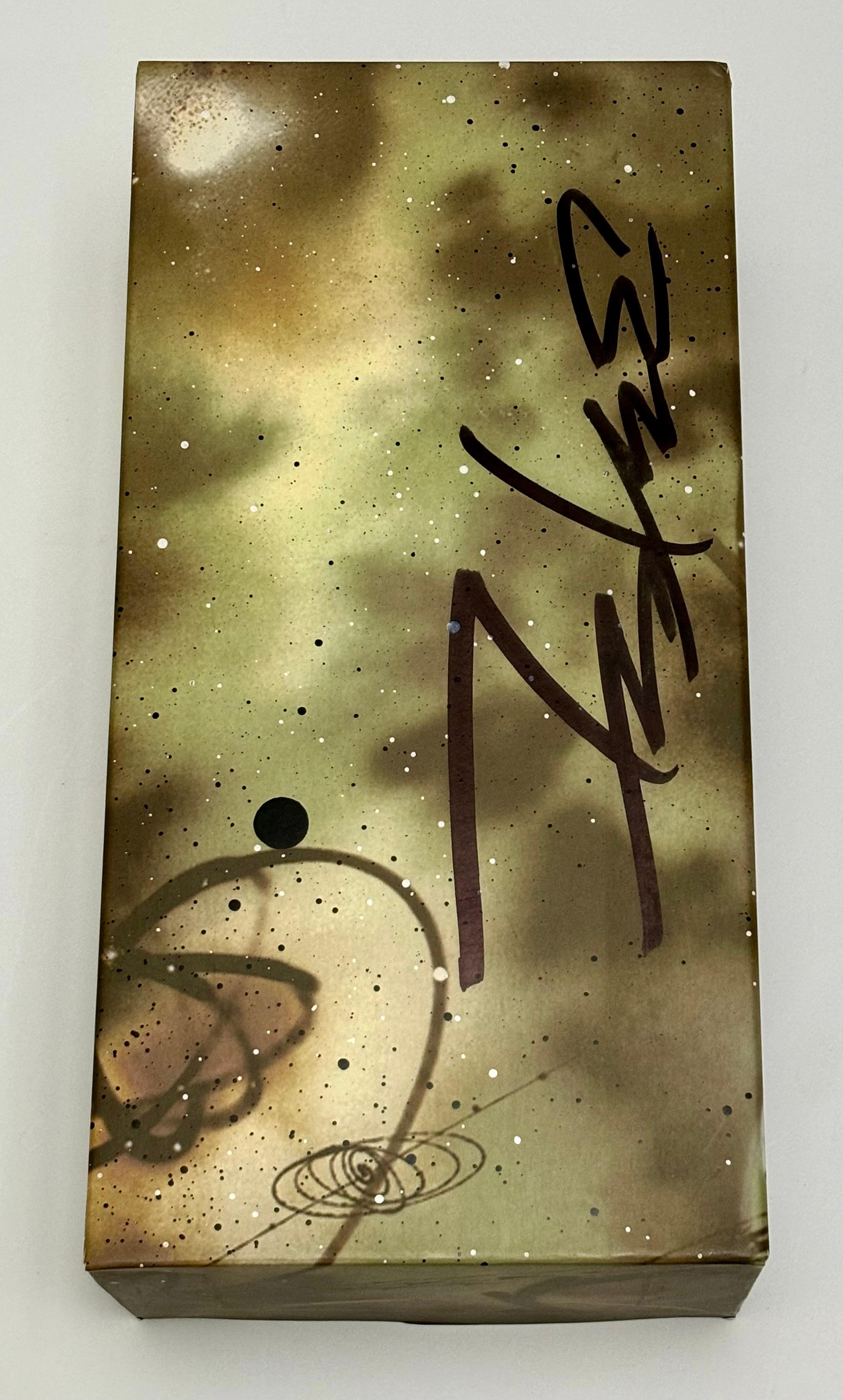 SIGNED FUTURA Unkle 77 art toy - Pop Art Mixed Media Art by Futura