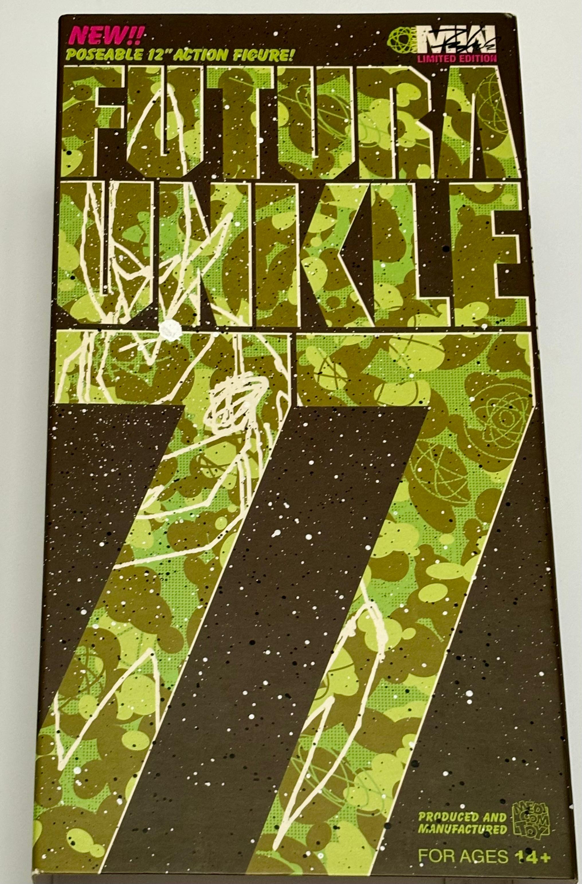 SIGNED FUTURA Unkle 77 art toy For Sale 2