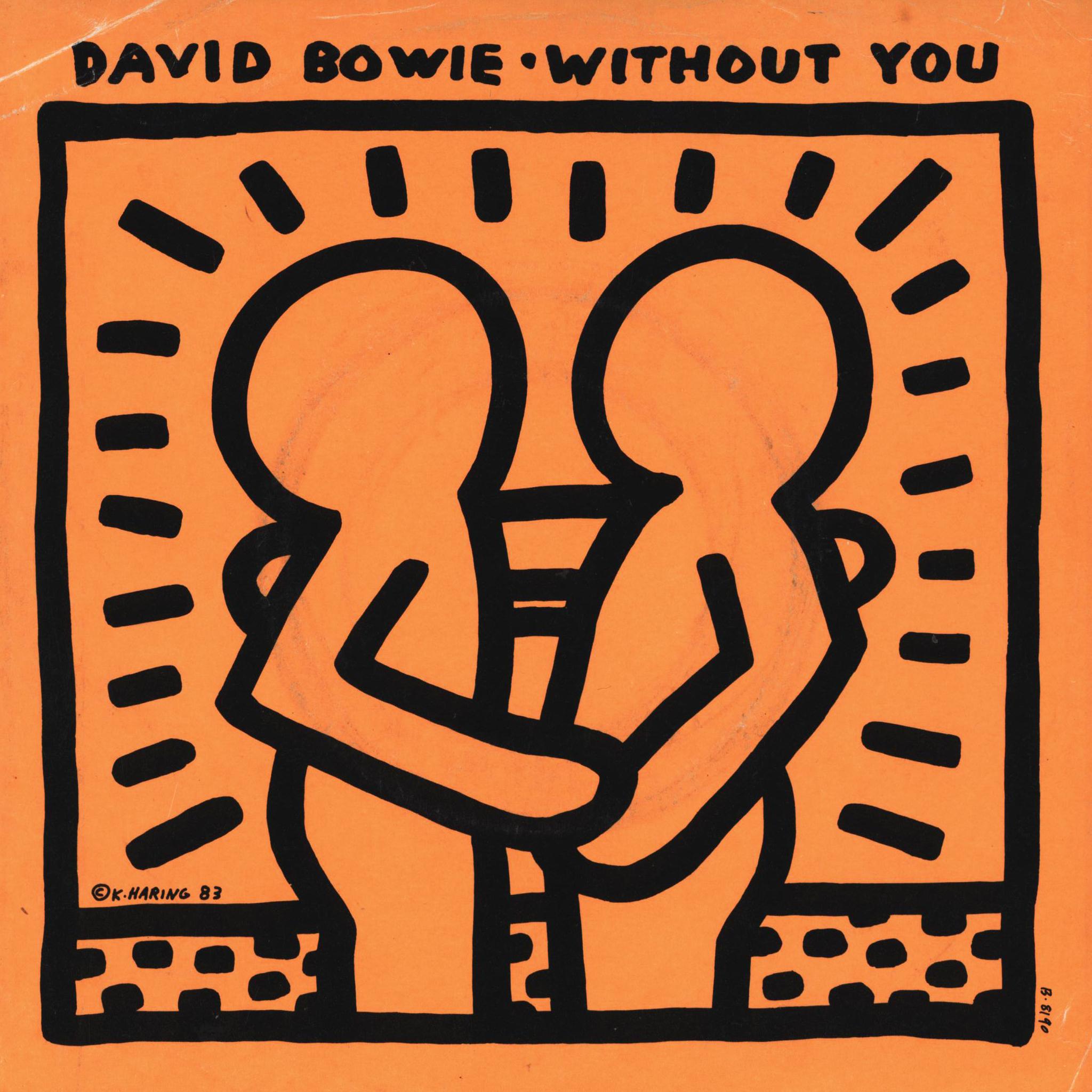 Rare disque vinyle des années 1980 de Keith Haring