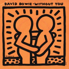 Rare disque vinyle des années 1980 de Keith Haring