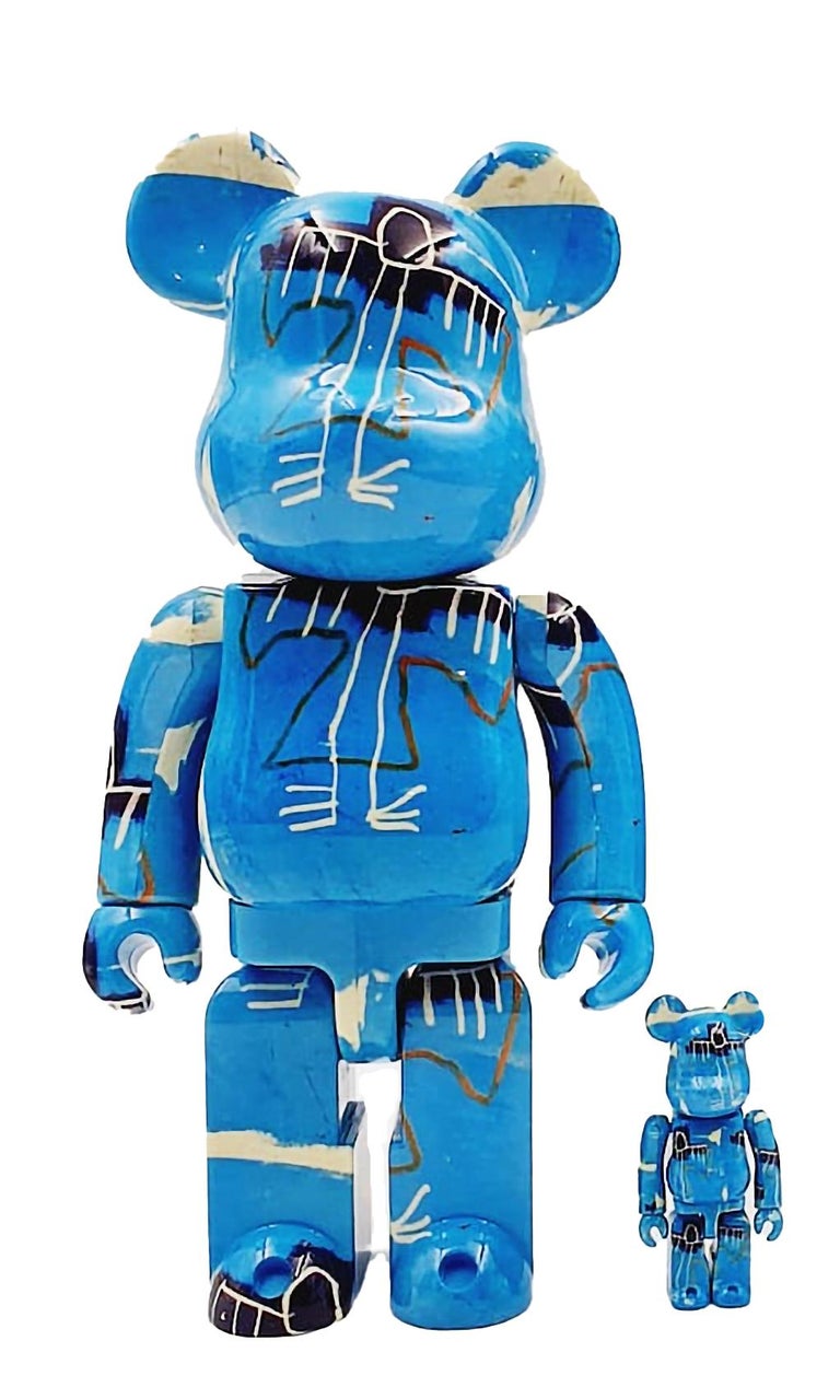Jean-Michel Basquiat Be@rbrick 400% and 100% For Sale at 1stDibs