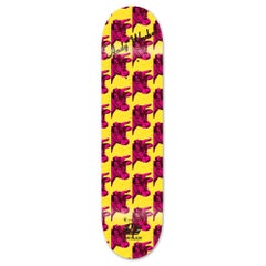 Vintage Andy Warhol Cow Skateboard Deck