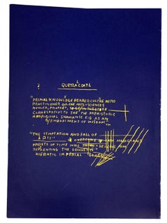 Basquiat Paintings 1981-1984 Fruitmarket Gallery Exhibition Catalog 1984