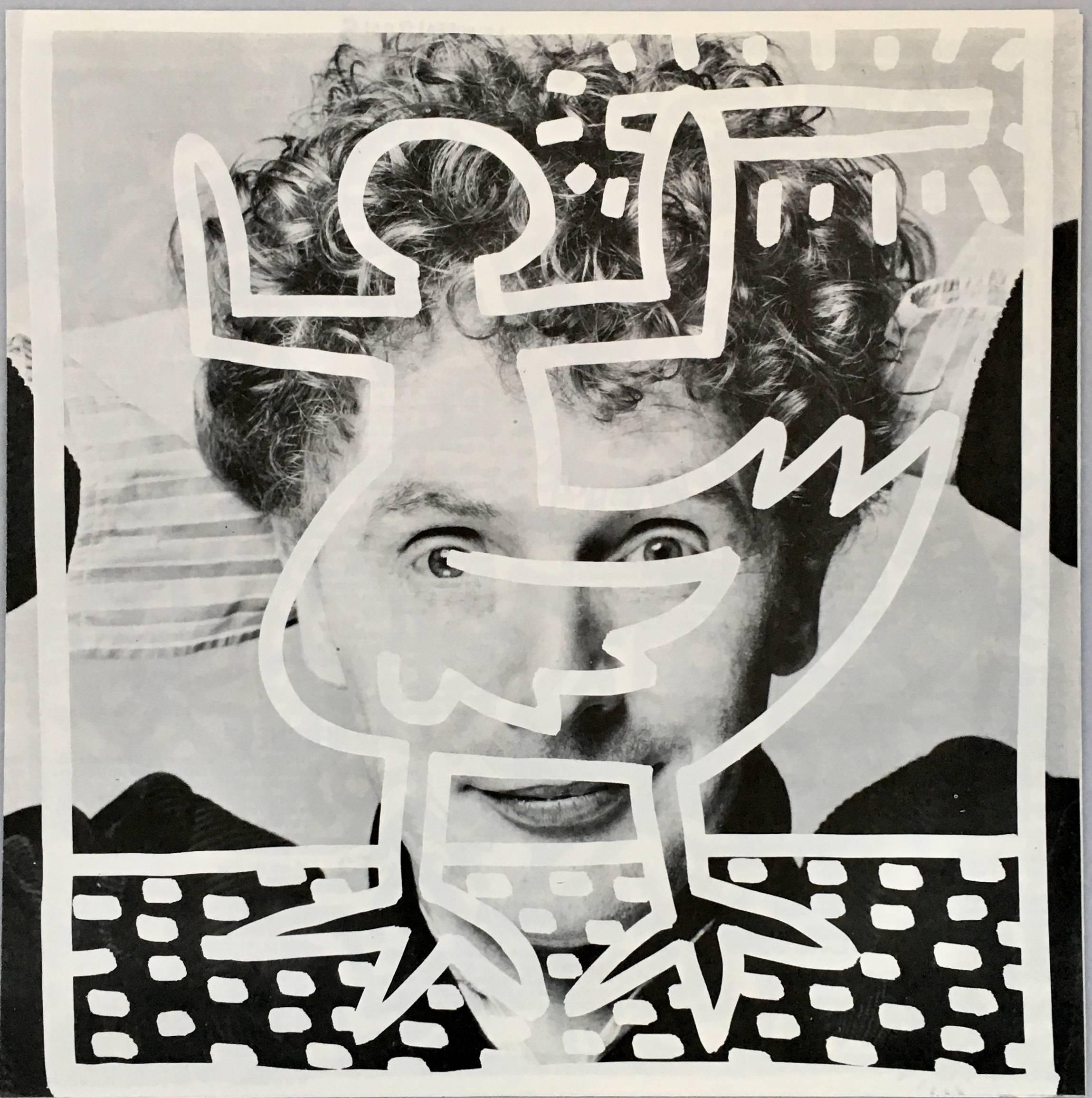 Keith Haring Record Art 1980s (Haring snakes) 2