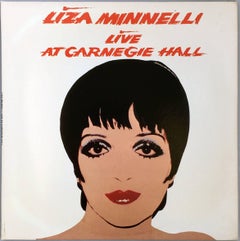 Warhol Liza Minnelli Vinyl Record Art